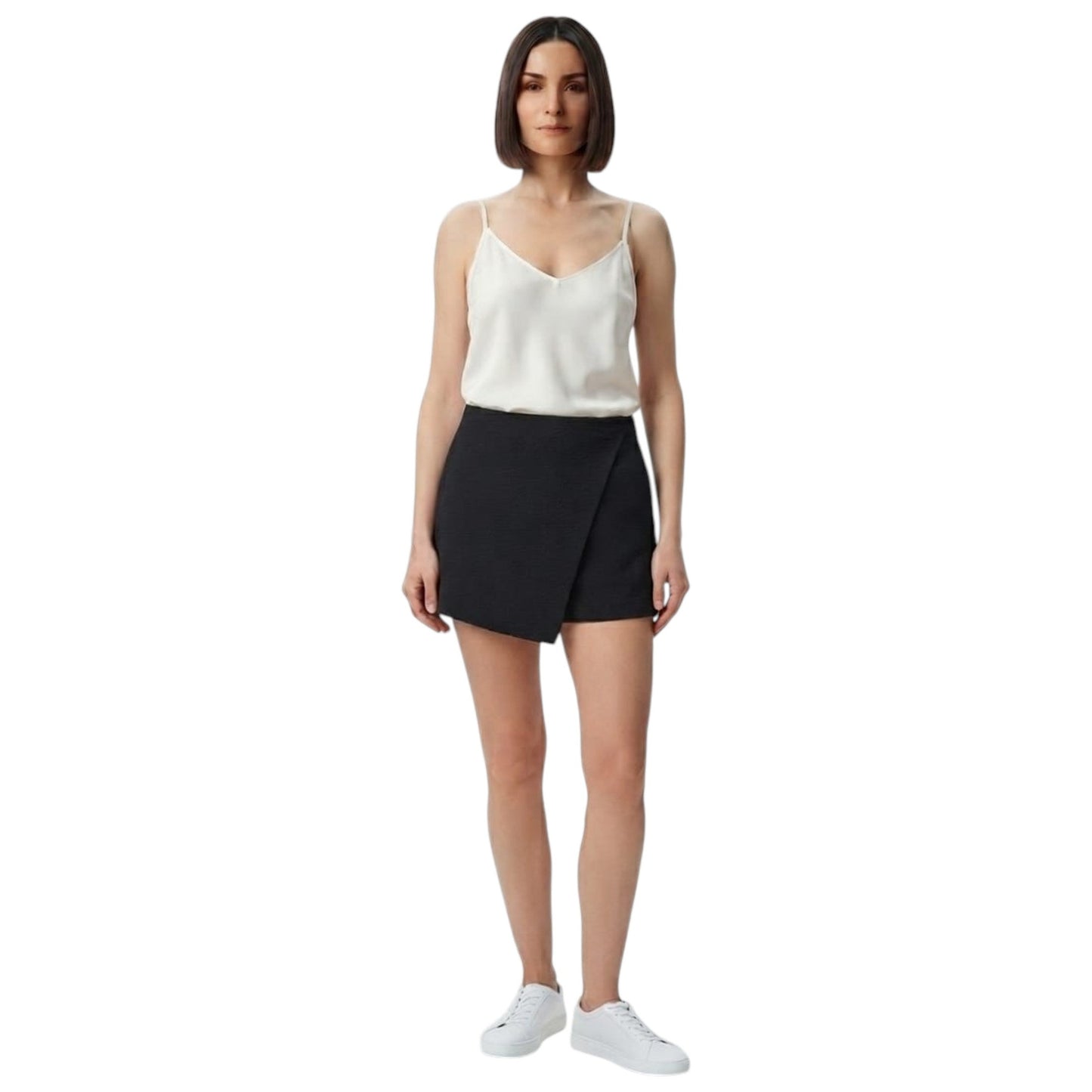 Women's Plain Skirt,Black