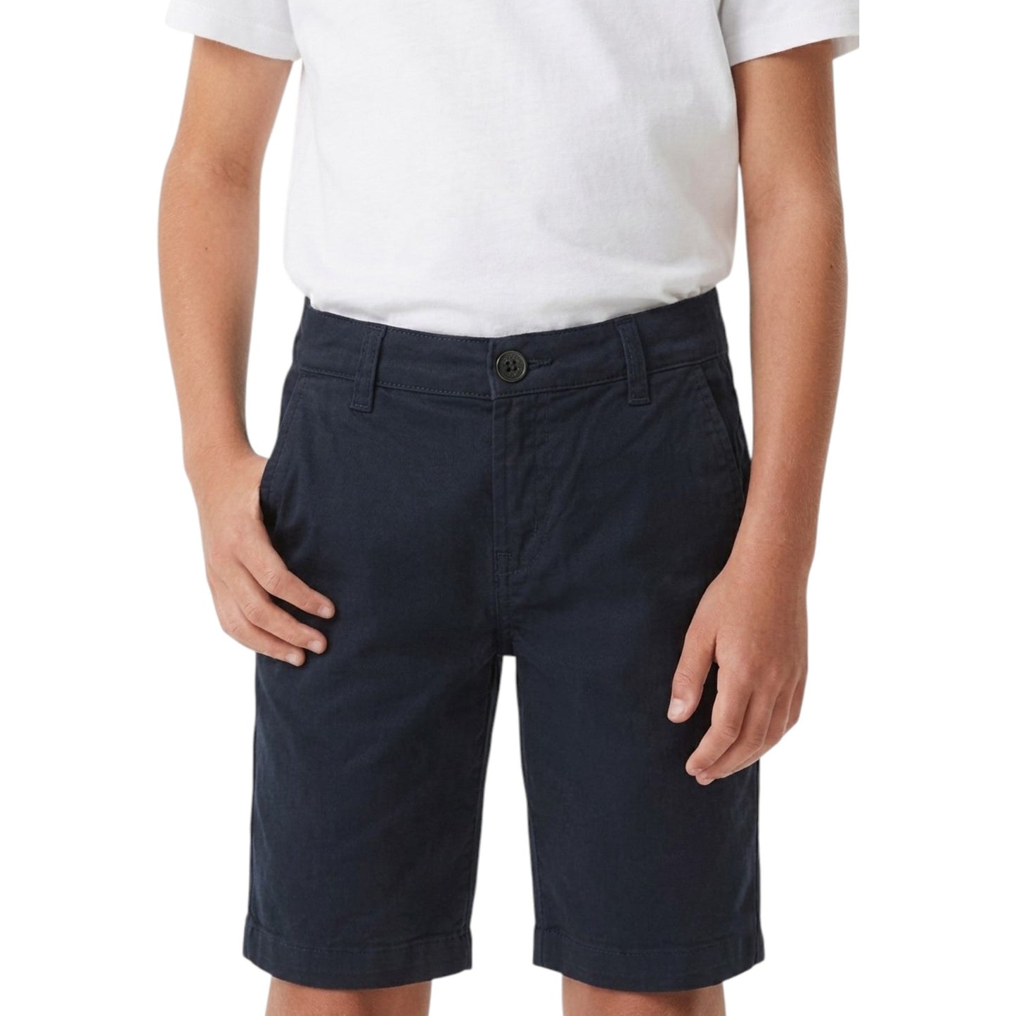 Kids Boy's Plain Short,Dark Navy