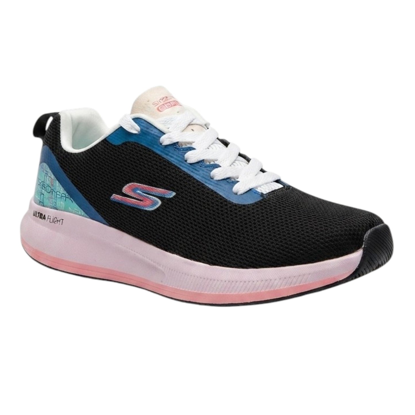 Women's Textured Shoes,Black