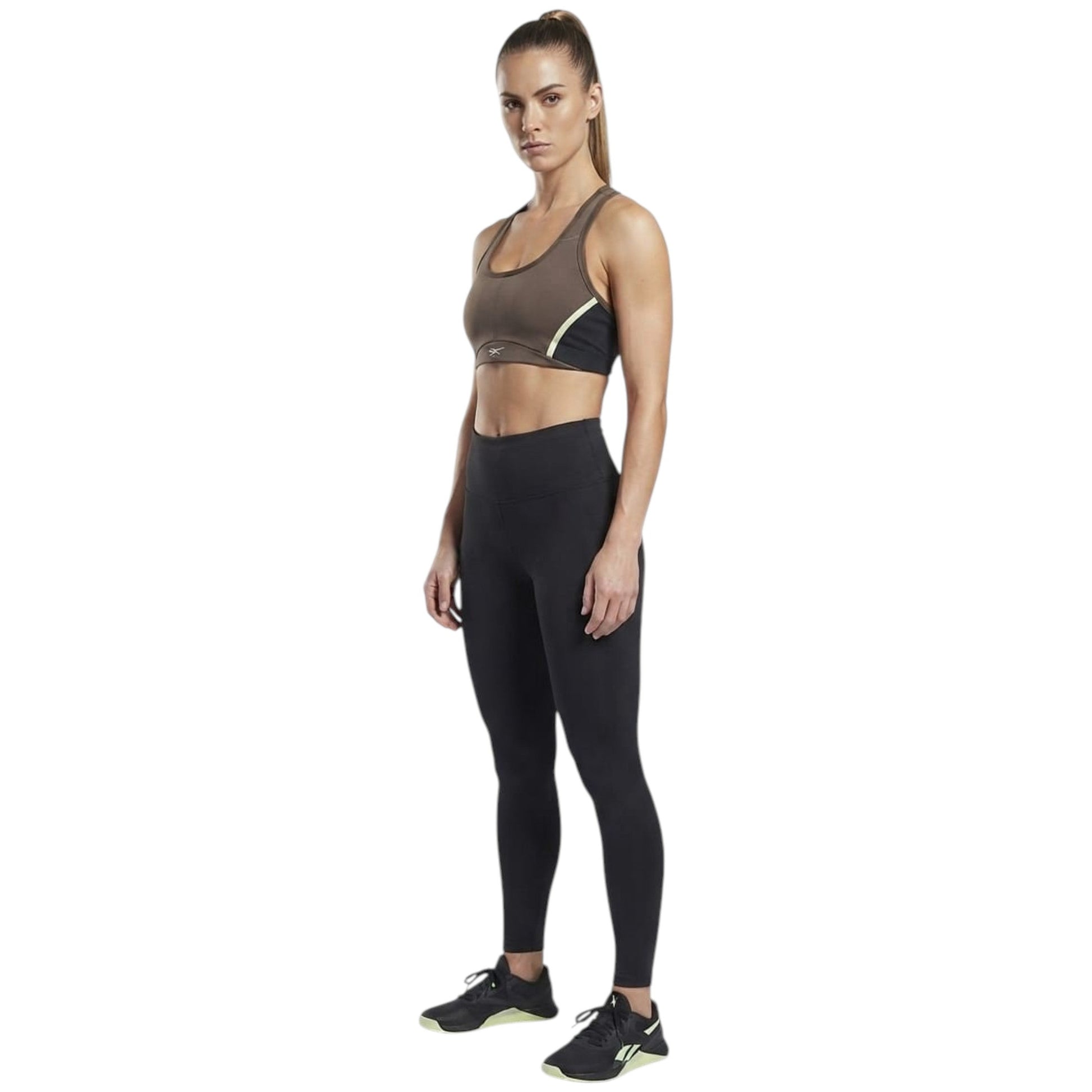 Women's Colorblocked Sport Top,Brown