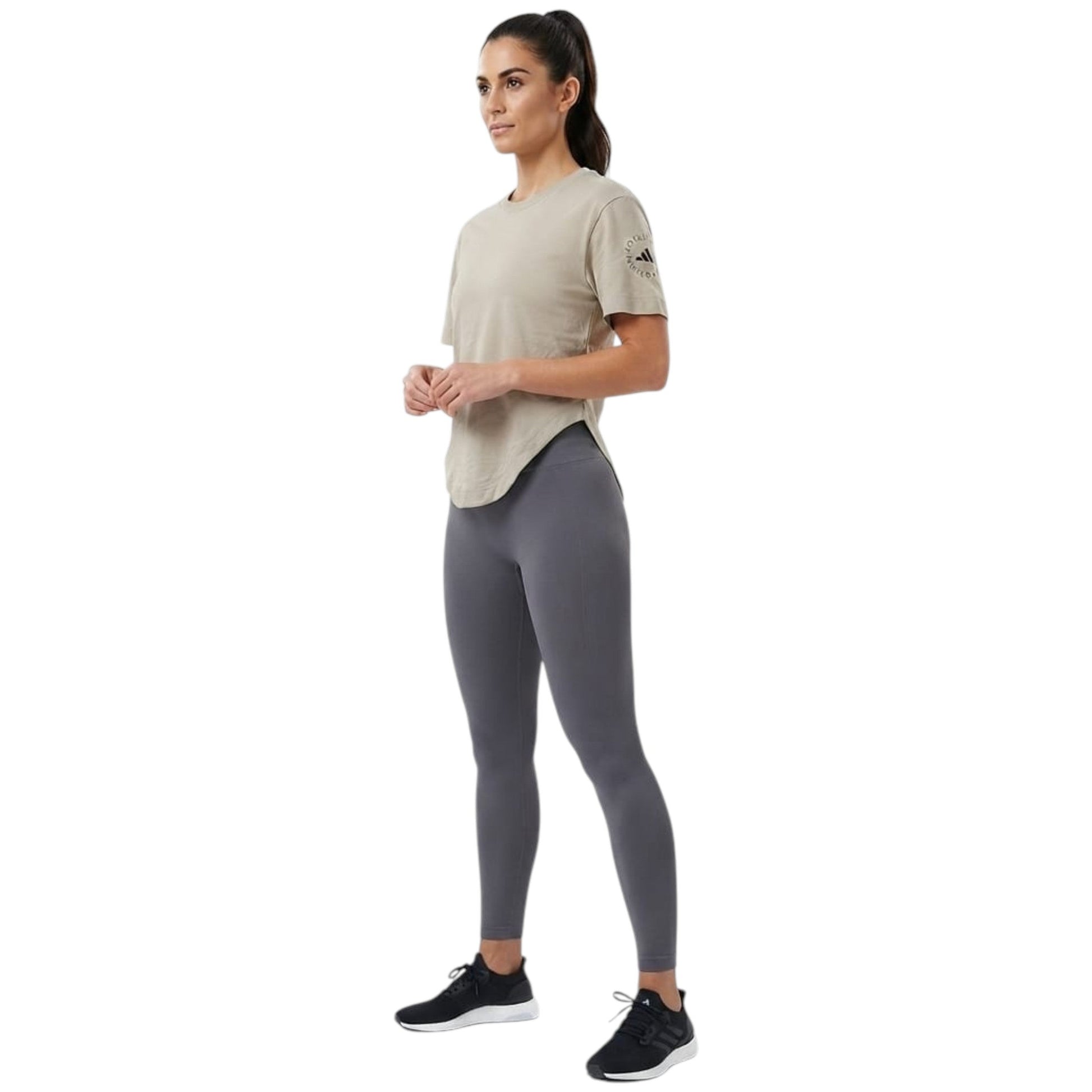 Women's Plain Solid Top,Beige