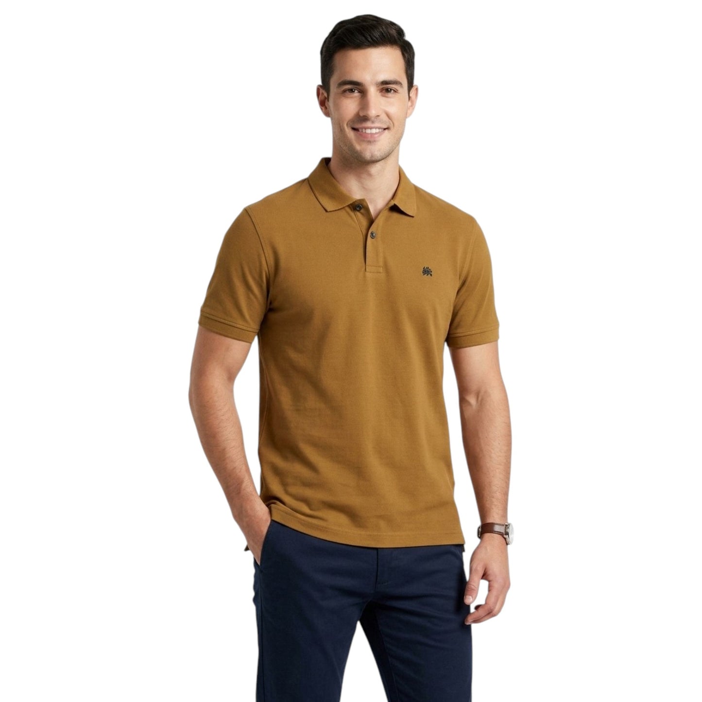 Men's Plain Solid Top,Olive