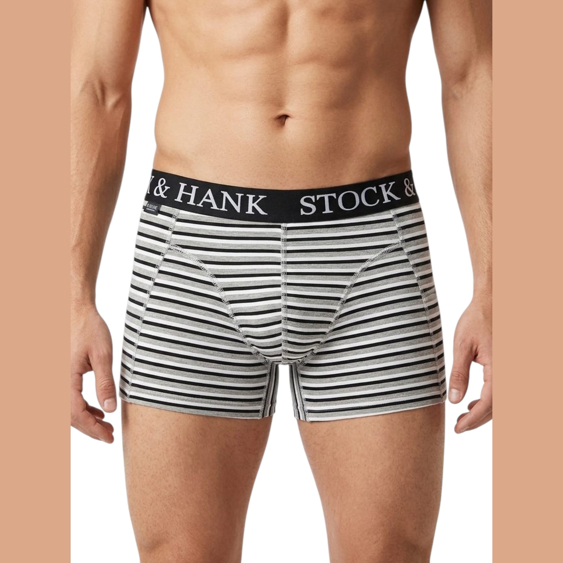 Men's Striped Boxer,Multi