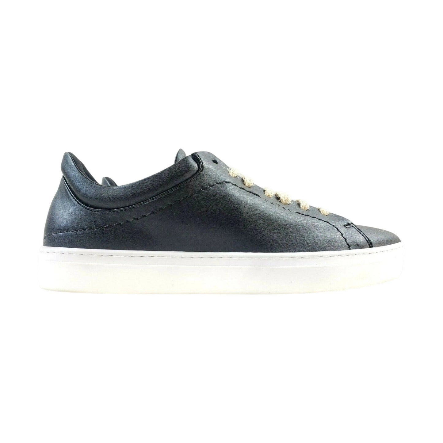 Men's Plain Leather Shoes,Black