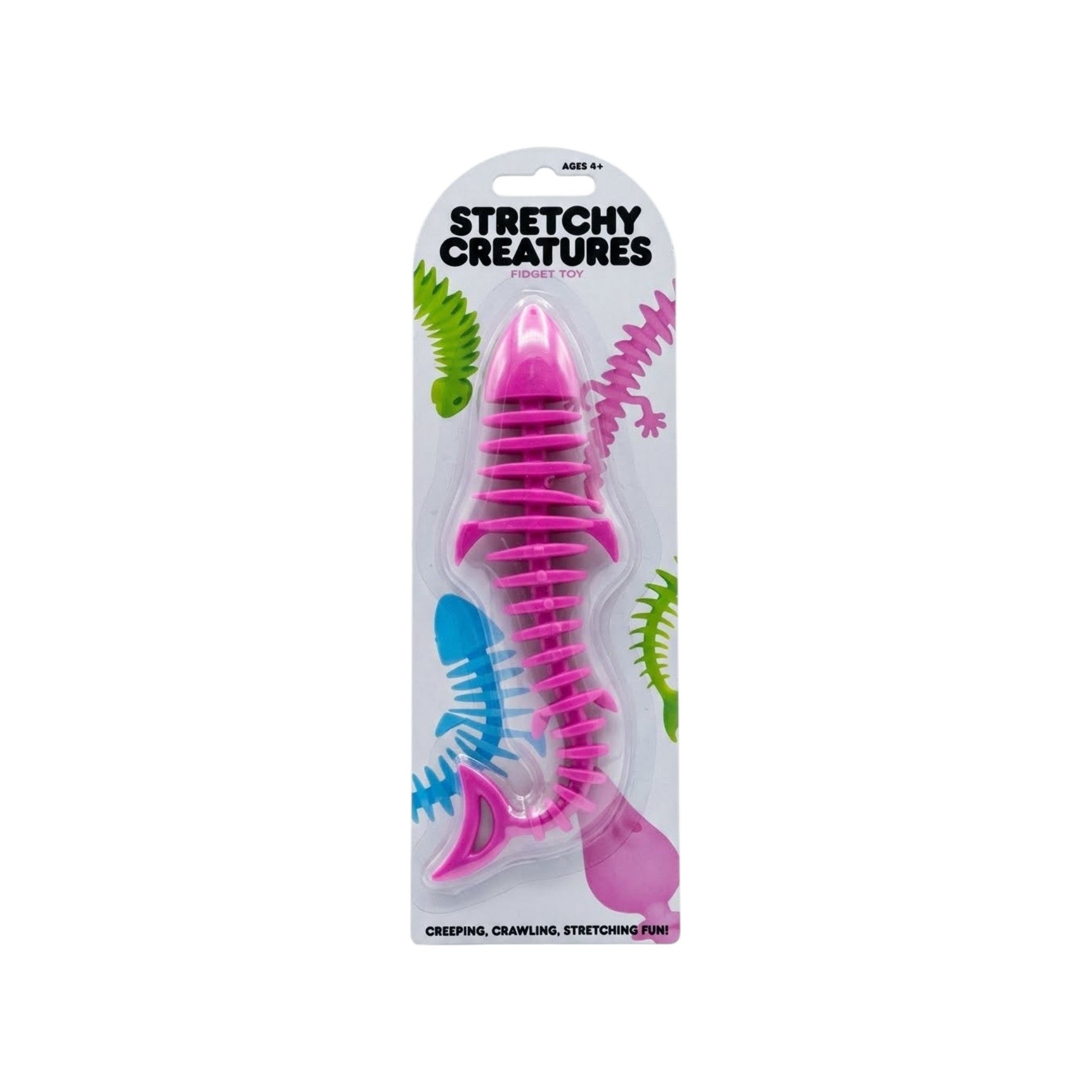 Stretchy Creatures Pink Fidget