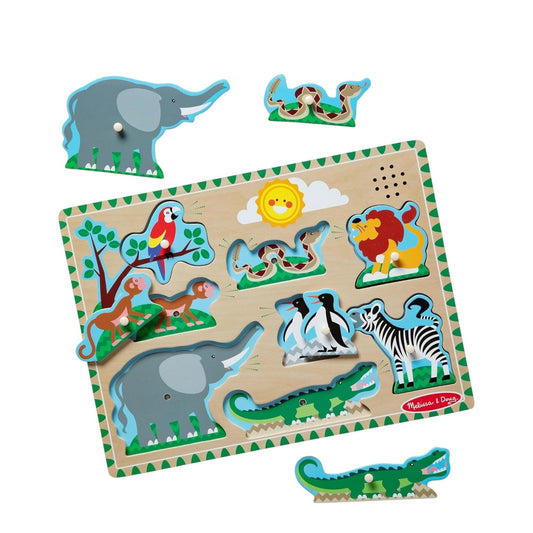 Animal Puzzle With Sounds