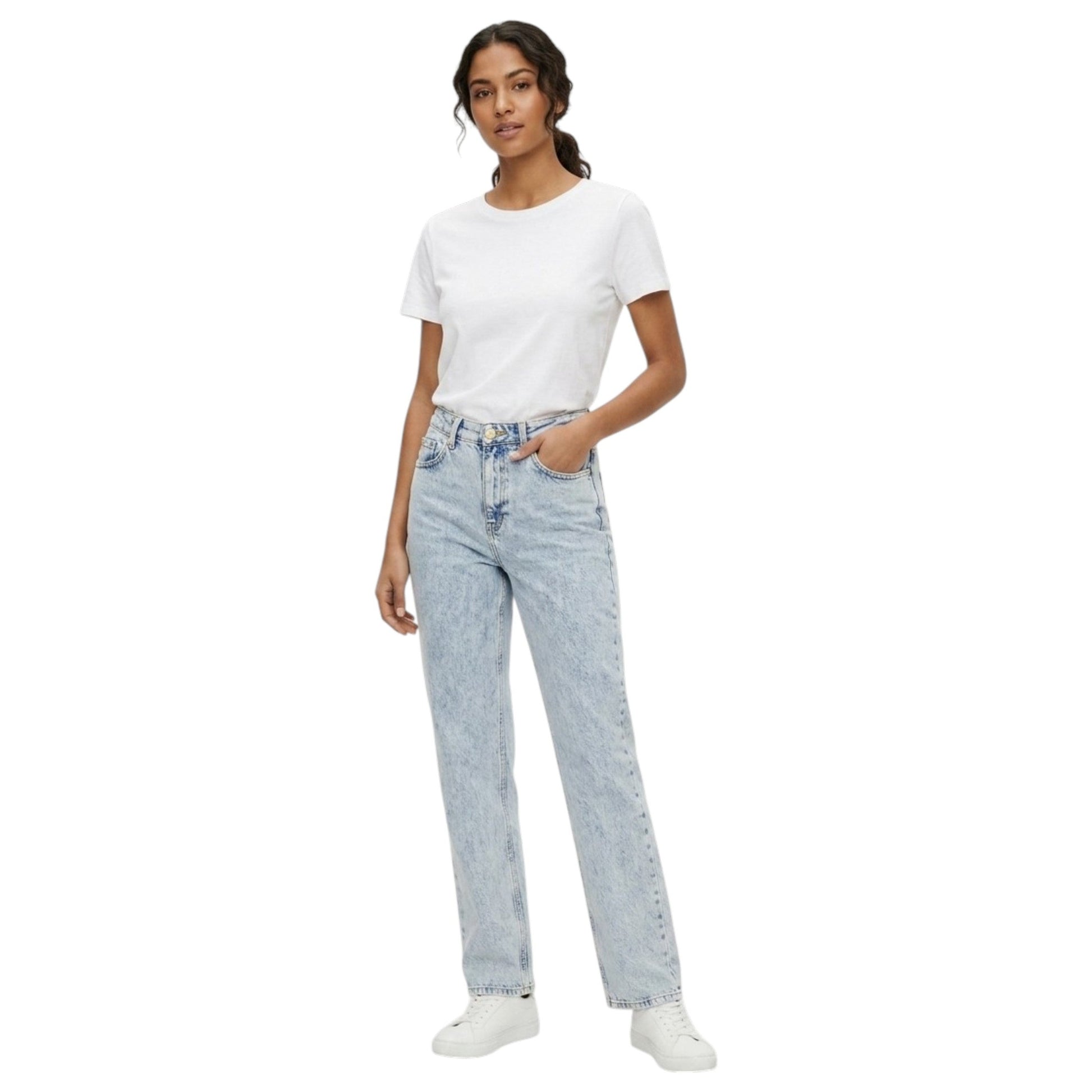 Women's Plain Jeans,Blue