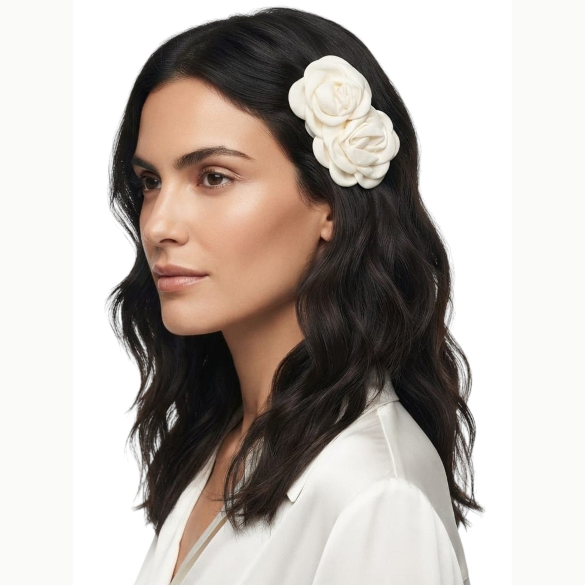 Hair Elastic & Clips Band
