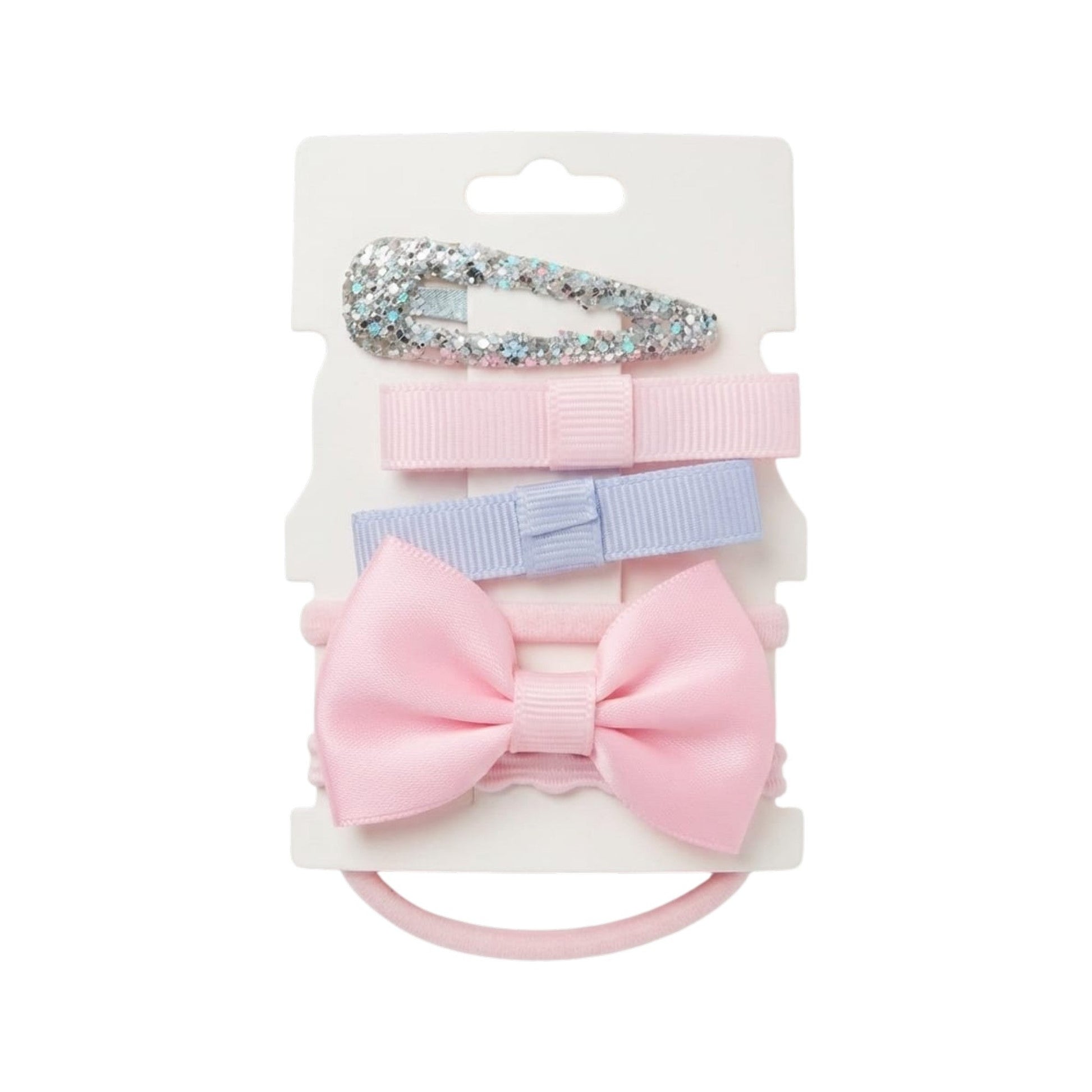 Hair Elastic & Clips Band