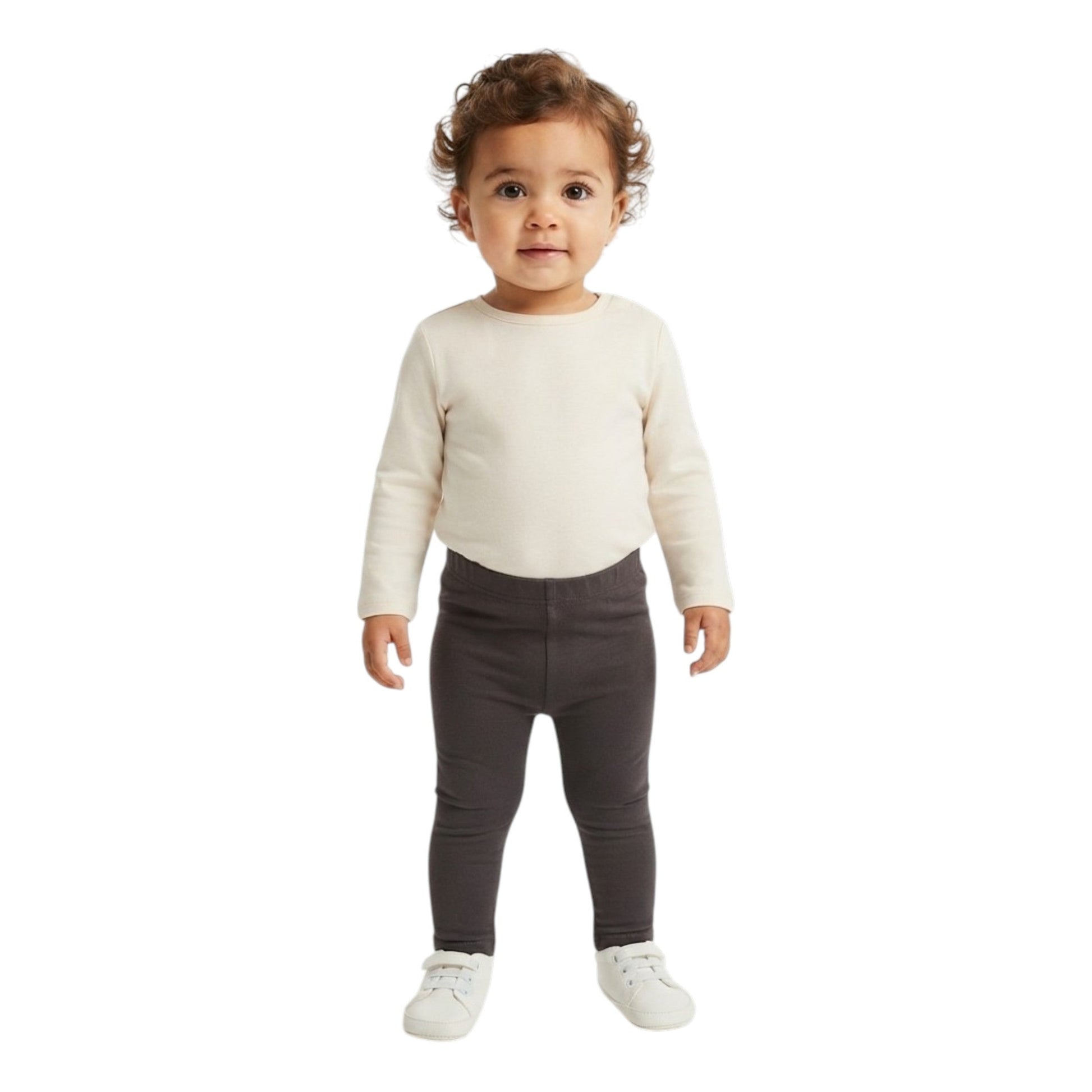 Kids Boy's Plain Pants,Grey
