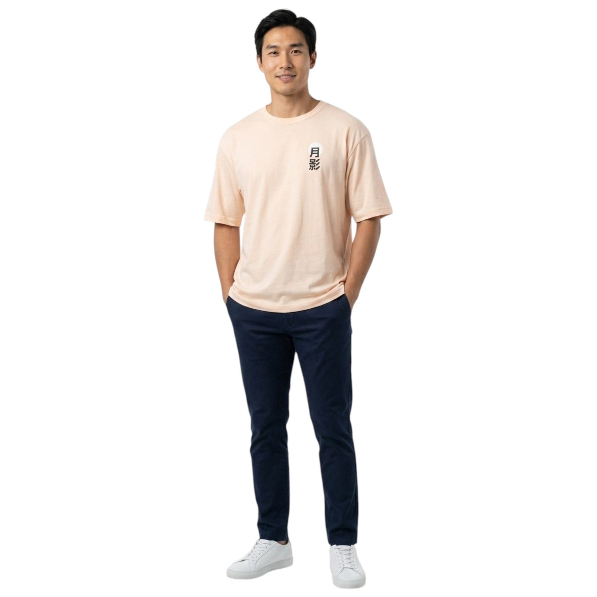 Men's Printed Top,Light Pink
