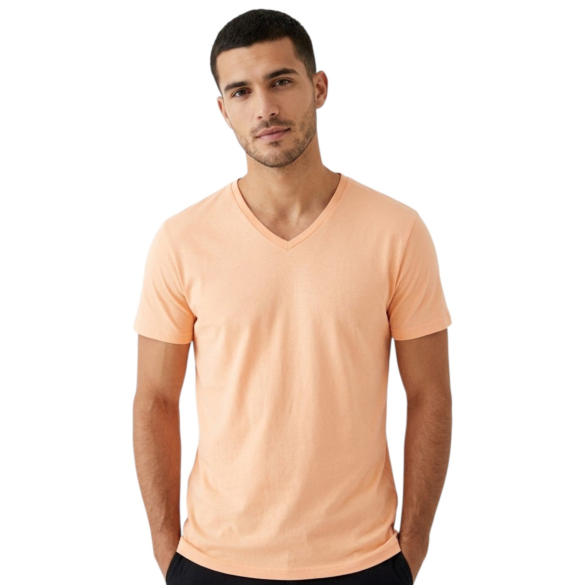 Men's Plain Top,Pink