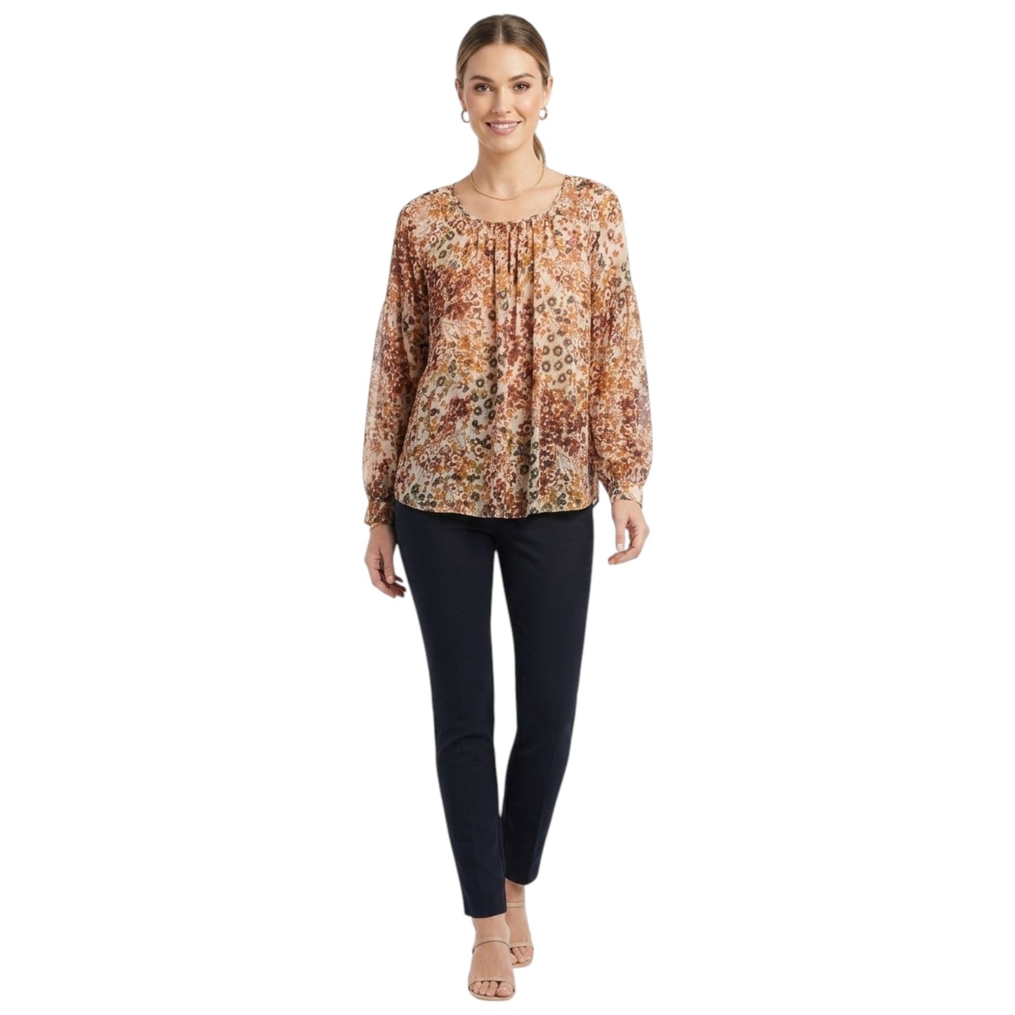 Women's Printed Top,Multi