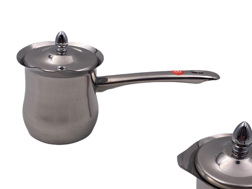 Stainless Steel Turkish Coffee Pot; 9 - 560 ml