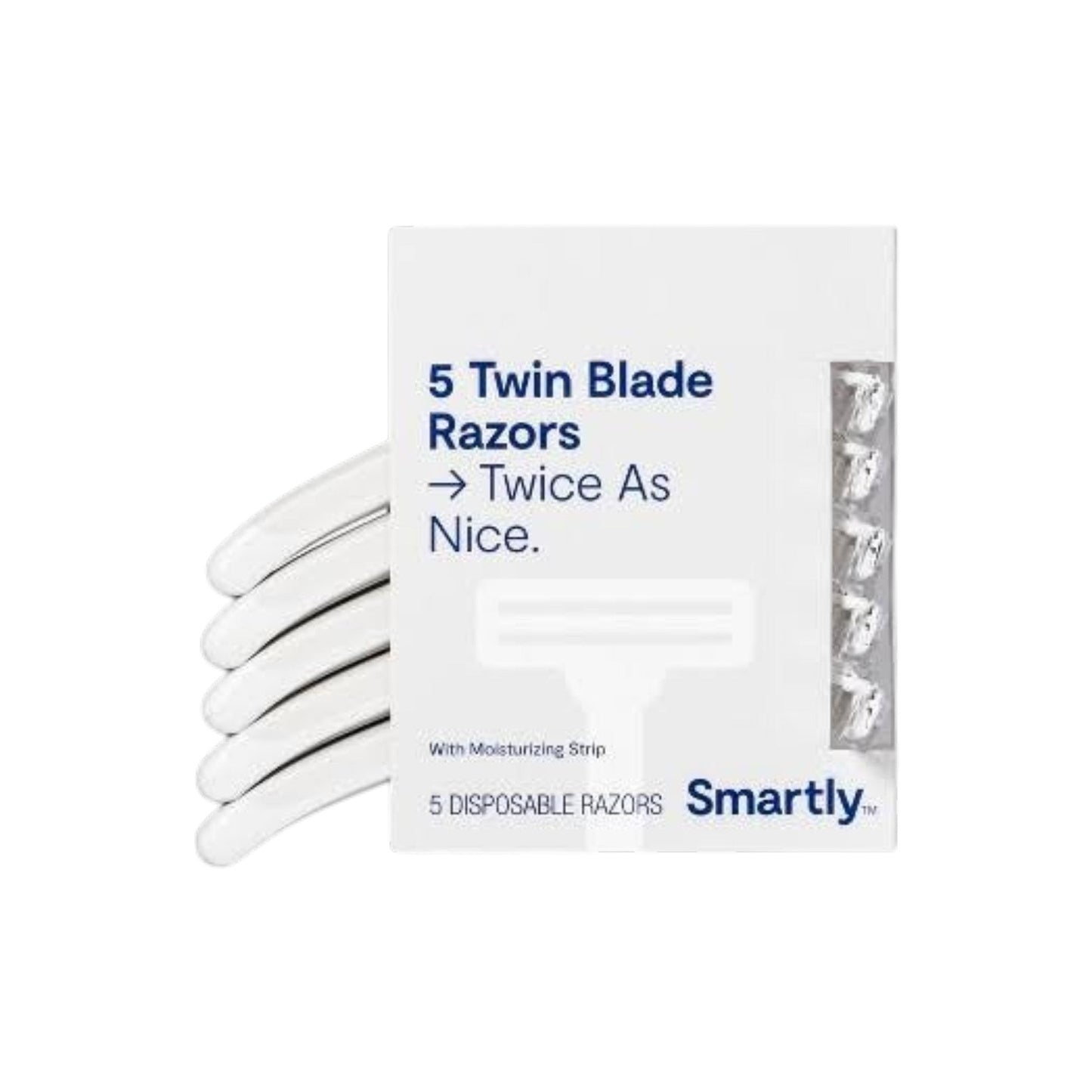 5 Twin Blade Razors
