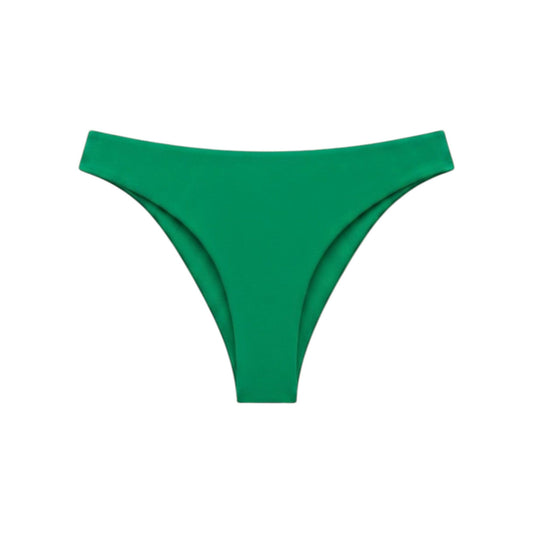 Women's Plain Solid Bikini Bottom,Green