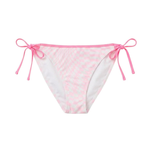 Women's Printed Bikini Bottom,Pink