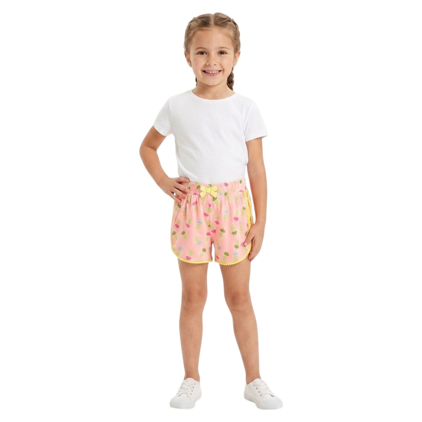 Kids Girl's Printed Short,Multi