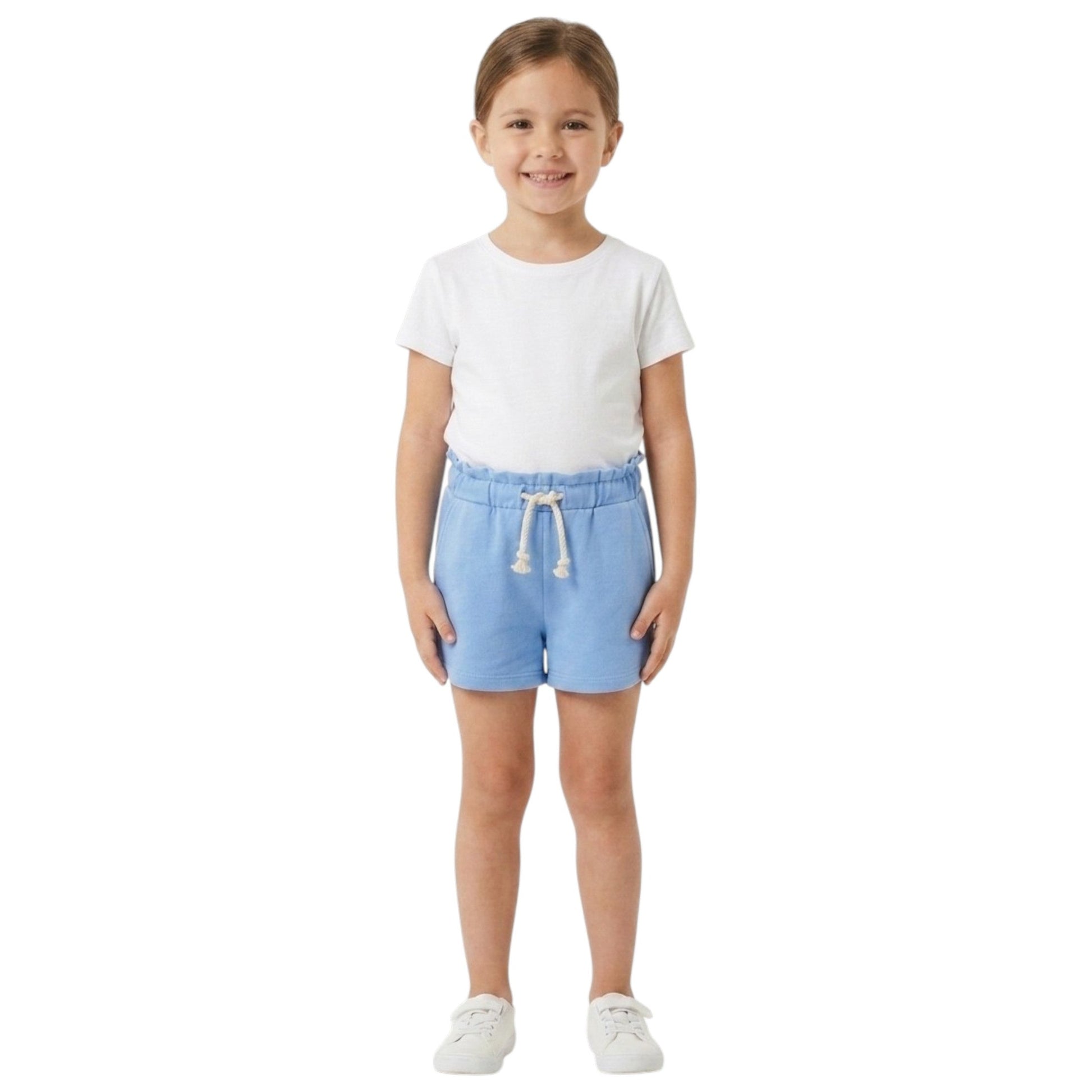 Kids Girl's Plain Short,Blue