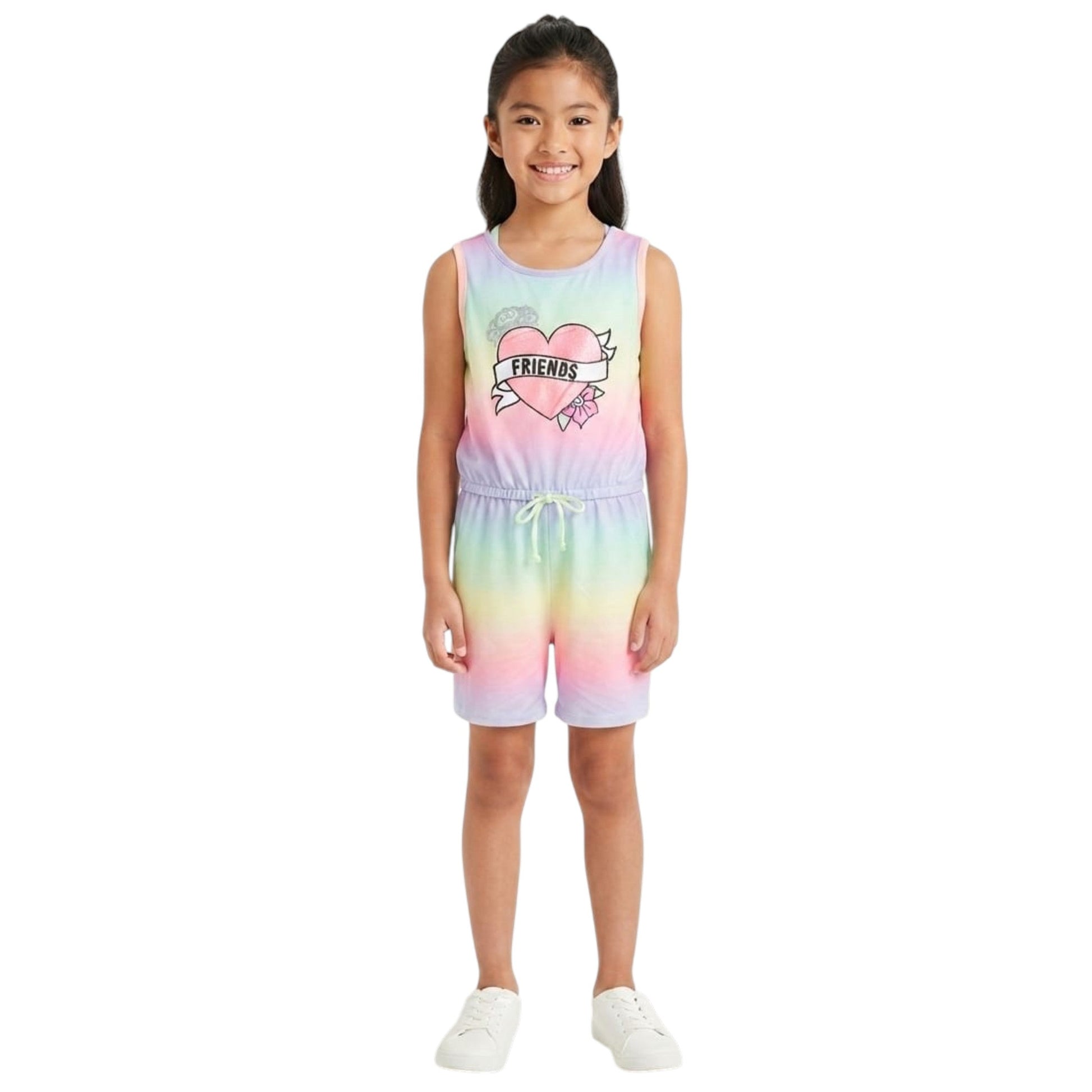 Kids Girl's Printed Jumpsuit,Multi