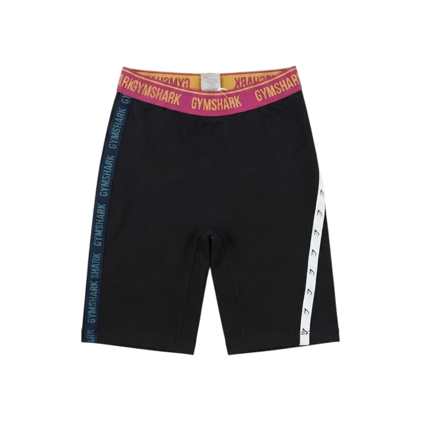 Women's ColorBlocked Short Legging,Black