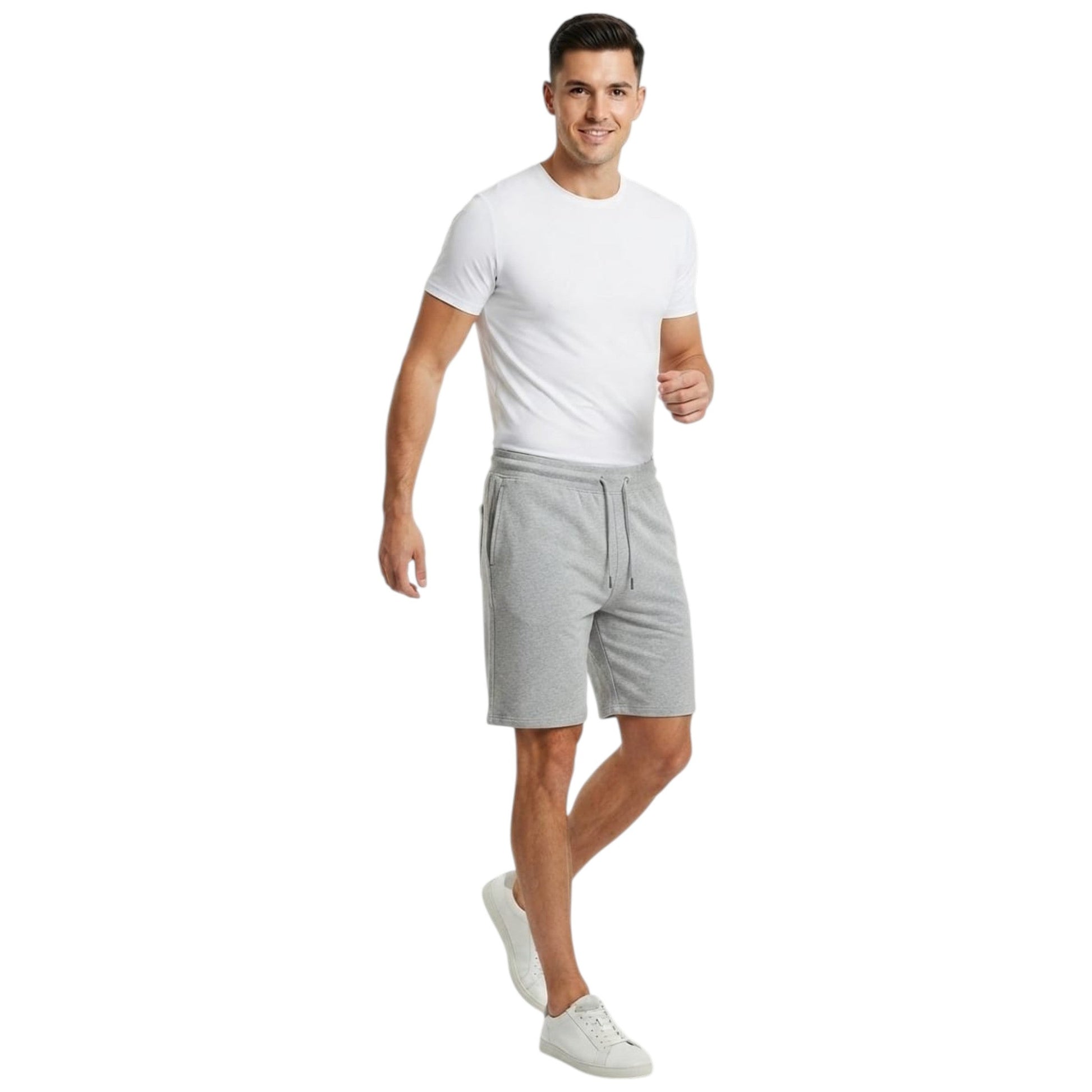 Men's Plain Short,Grey