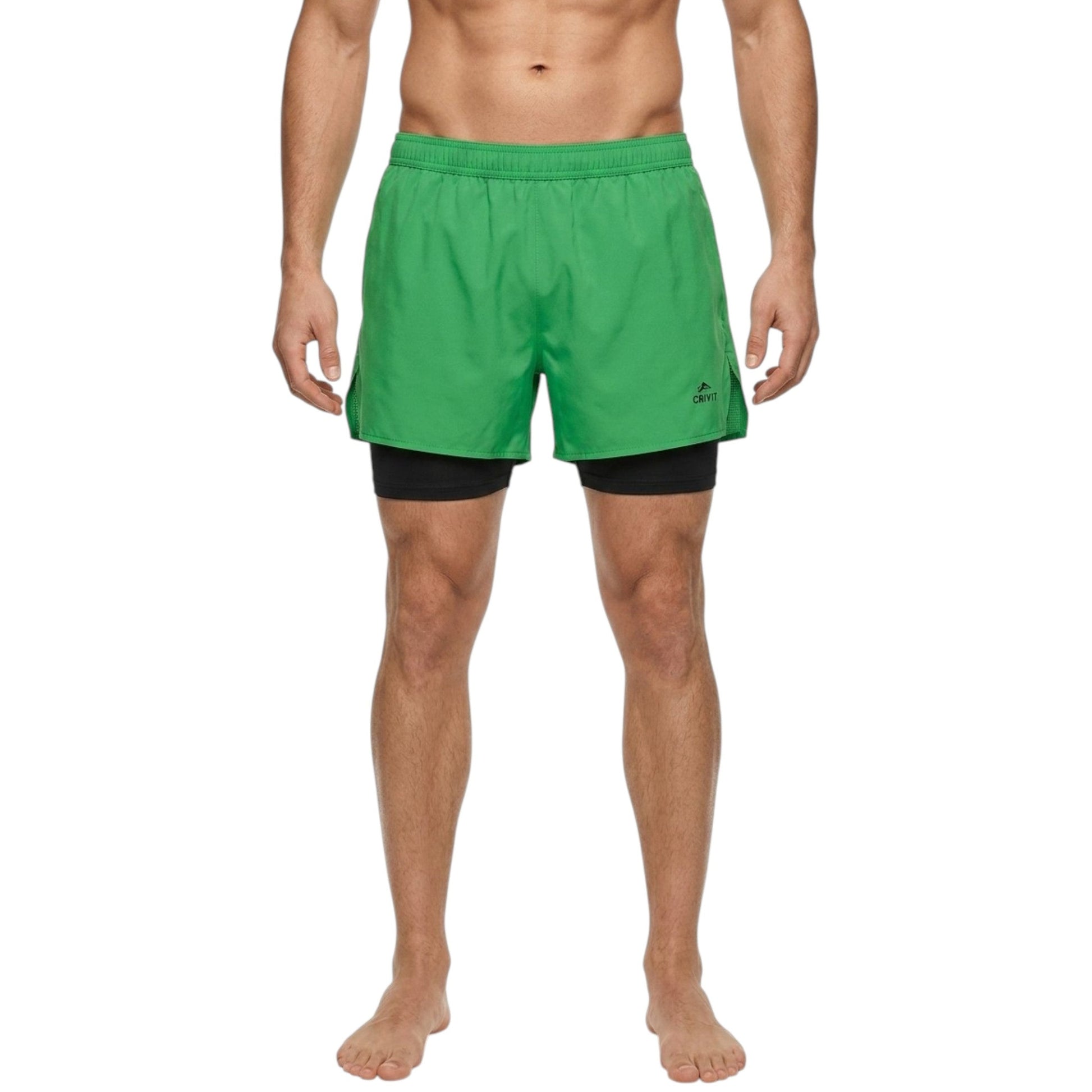 Men's Plain Sport Short,Green