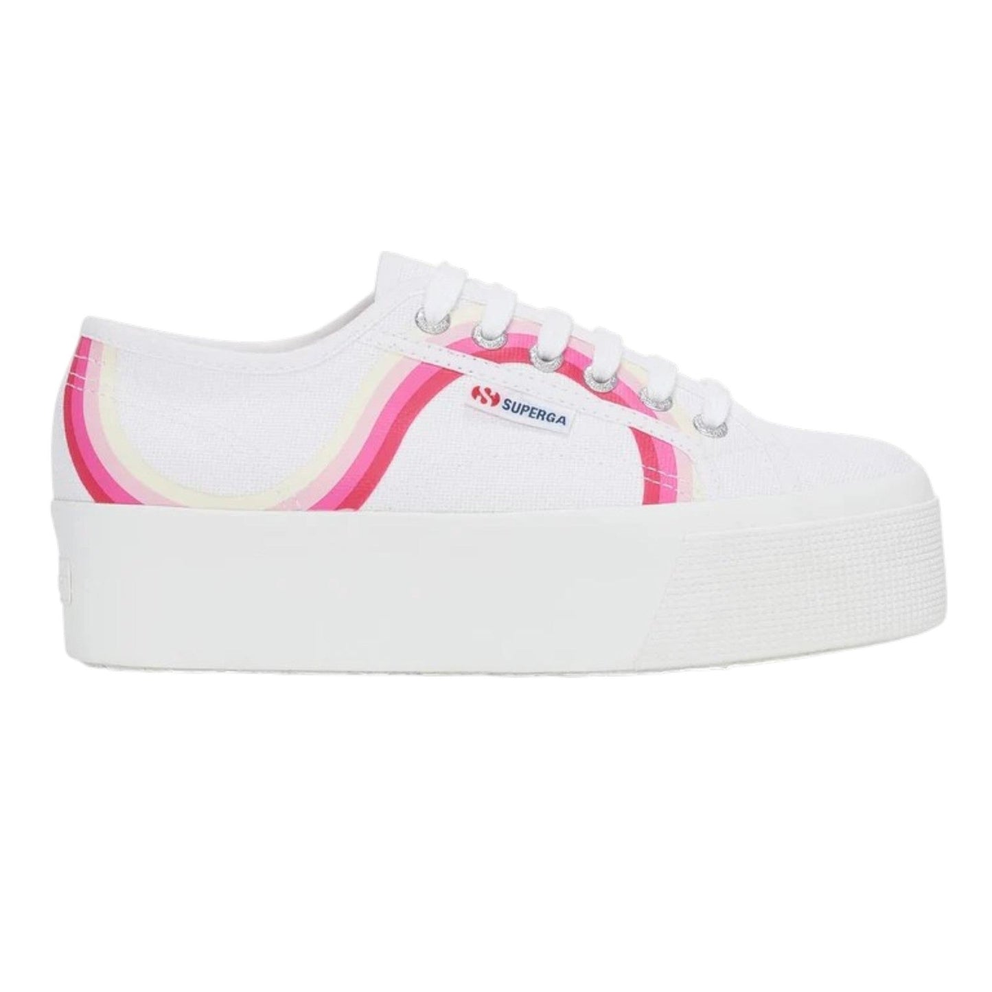Women's Colorblocked Shoes,White