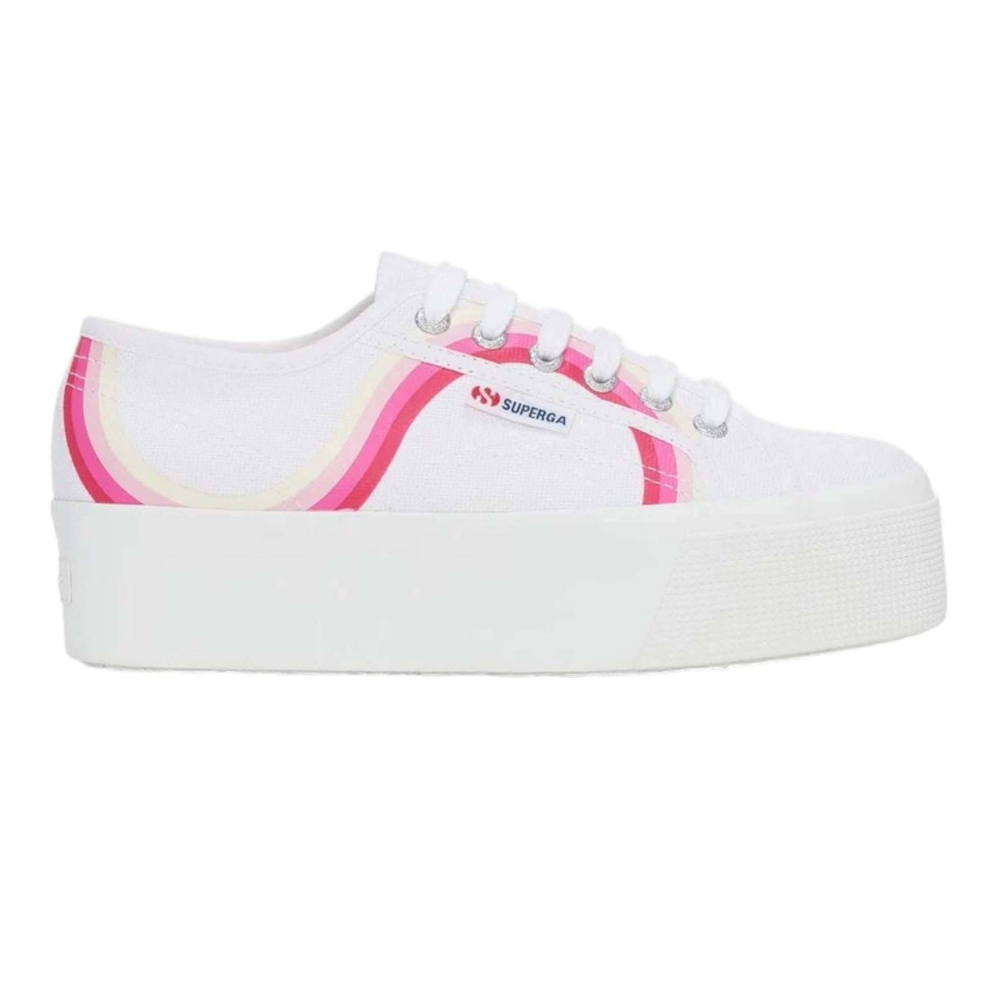 Women's Colorblocked Shoes,White