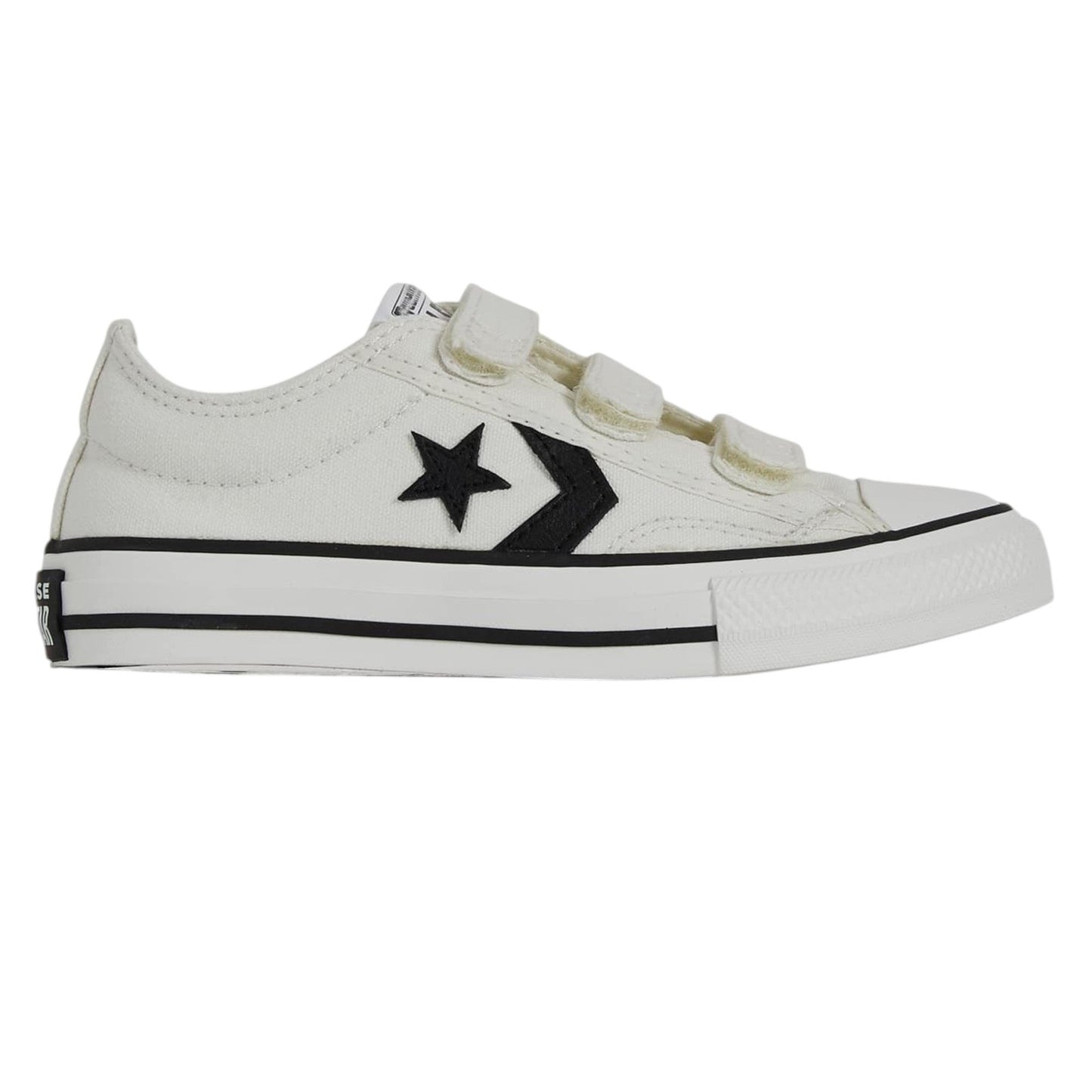 Star Player 76 3V Trainers Kids Girl's Textured Shoes,White