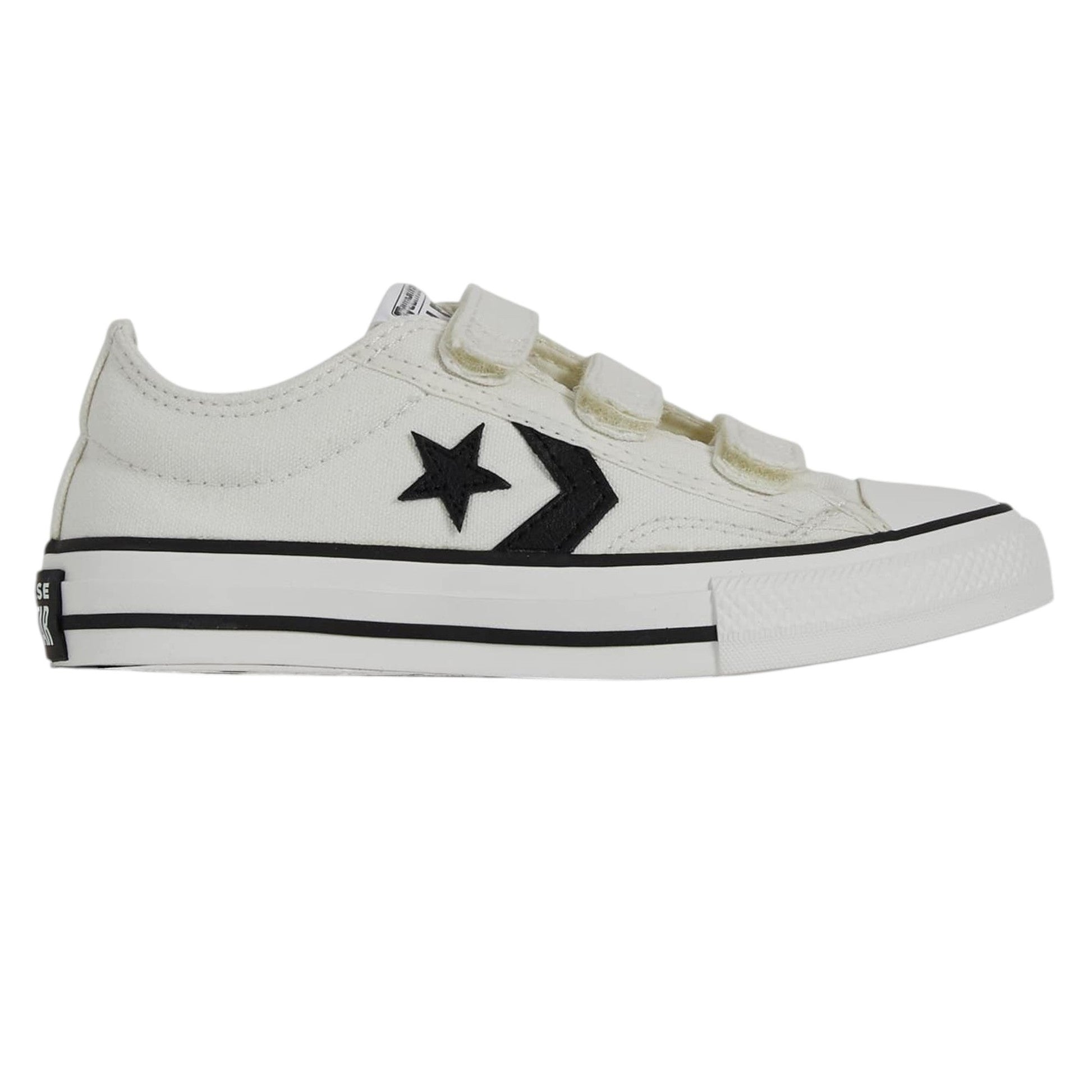 Star Player 76 3V Trainers Kids Girl's Textured Shoes,White