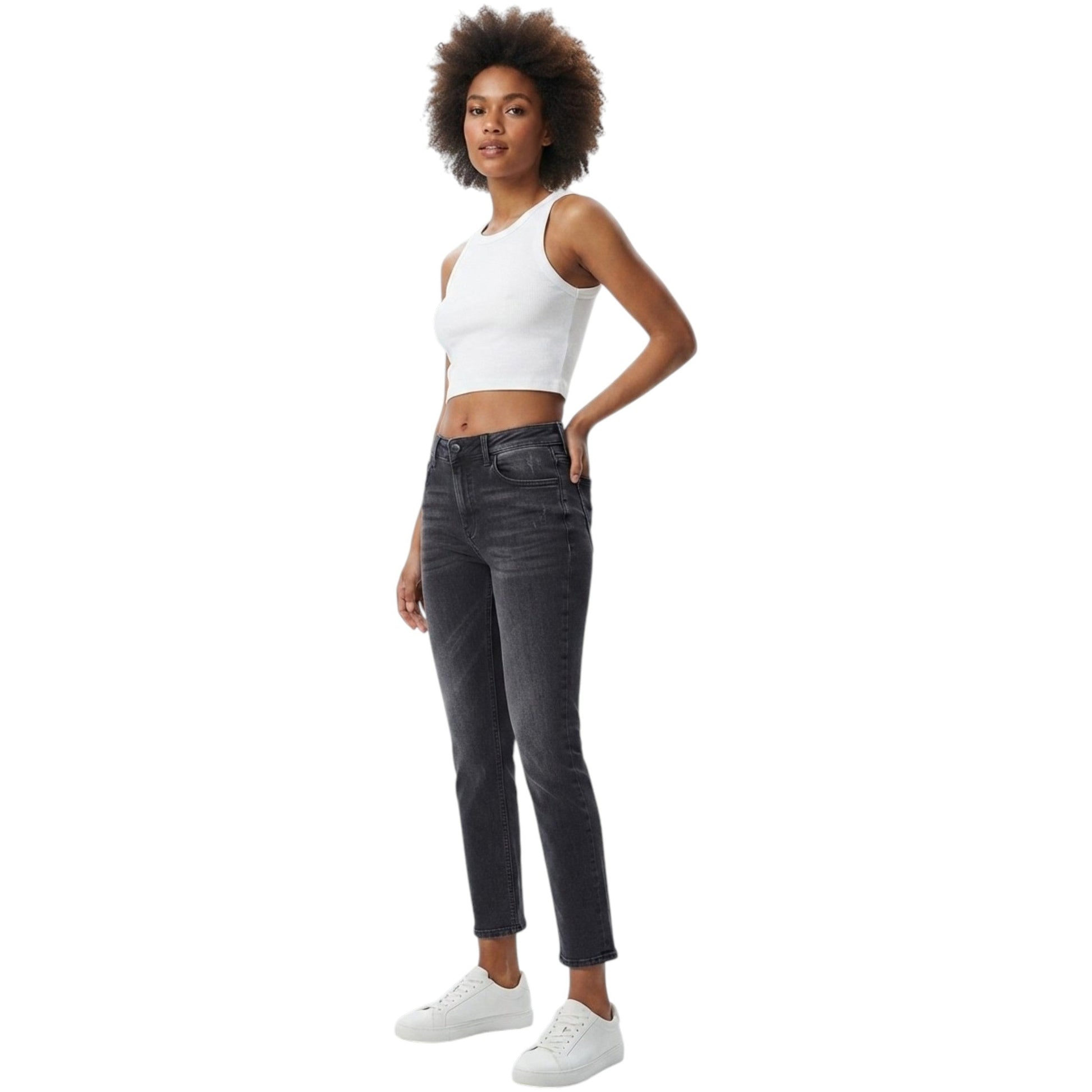 Women's Plain jeans,Black