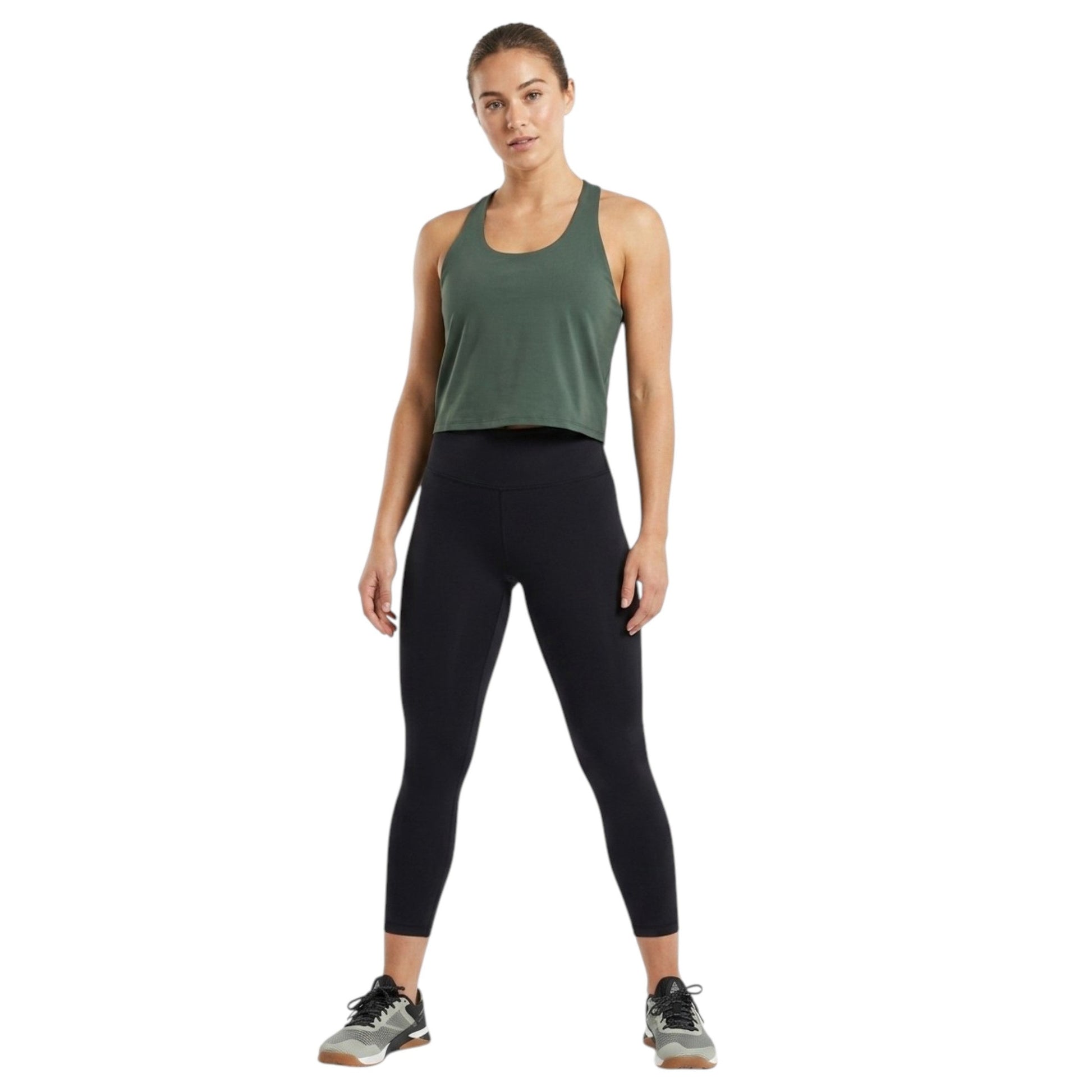 Women's Plain Solid Top,Dark Olive
