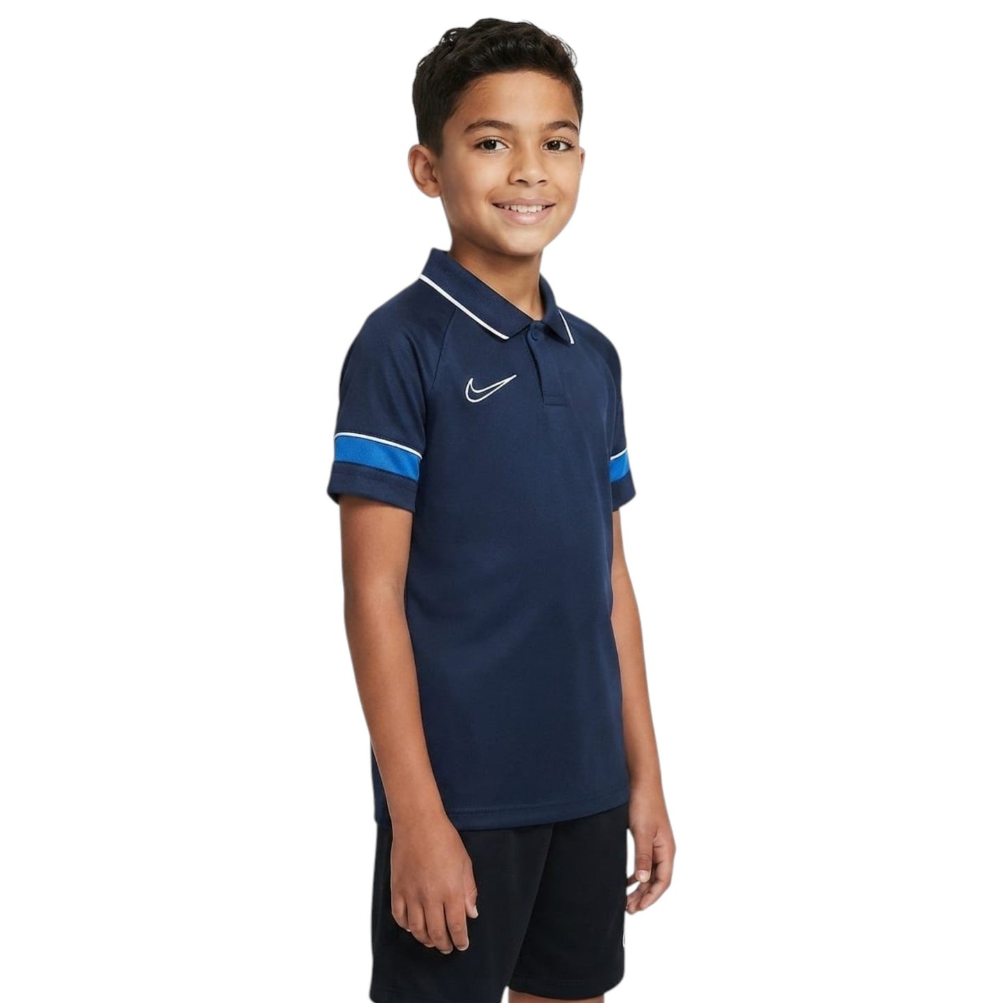 Kids Boy's Brand Logo Printed Sport Top,Navy