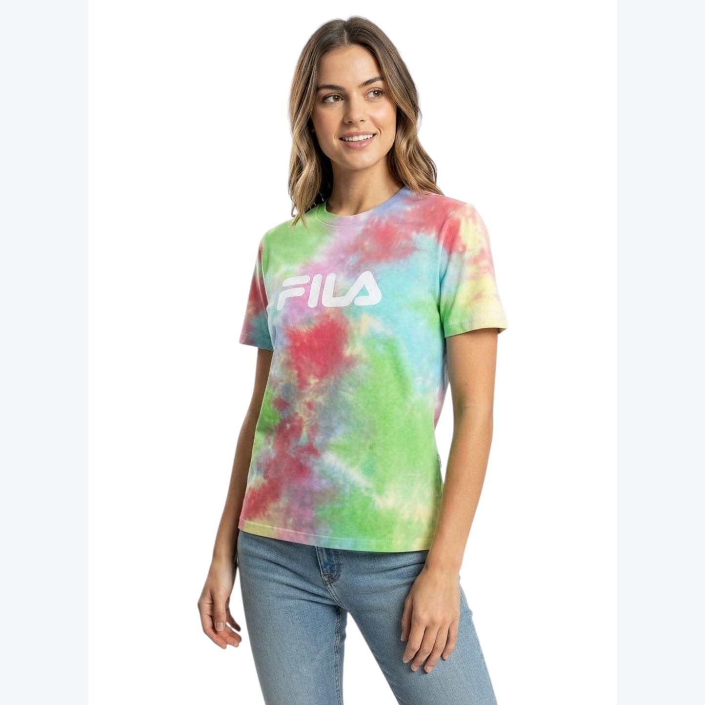 Women's Colorblocked Top,Multi
