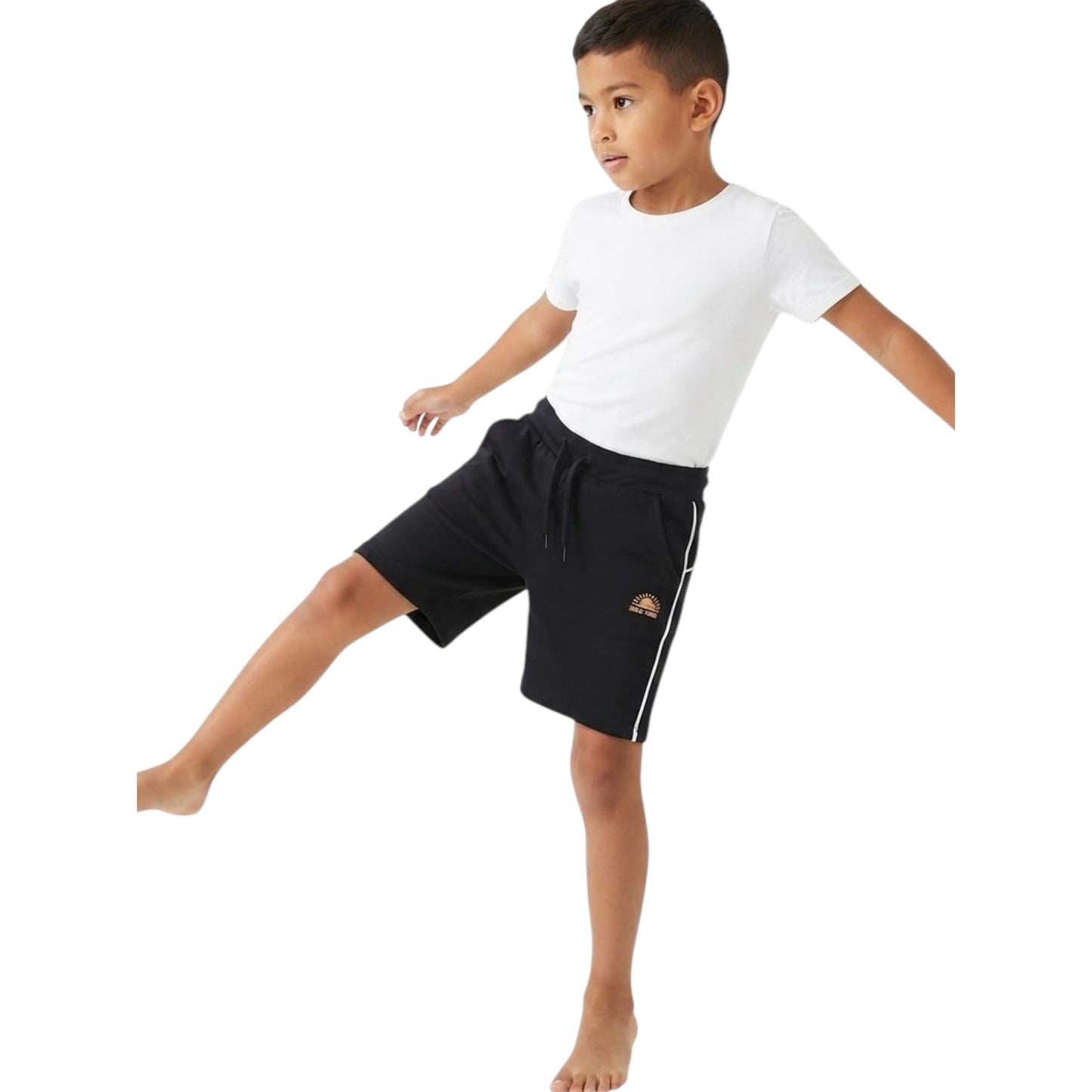 Kids Boy's Plain Short,Black