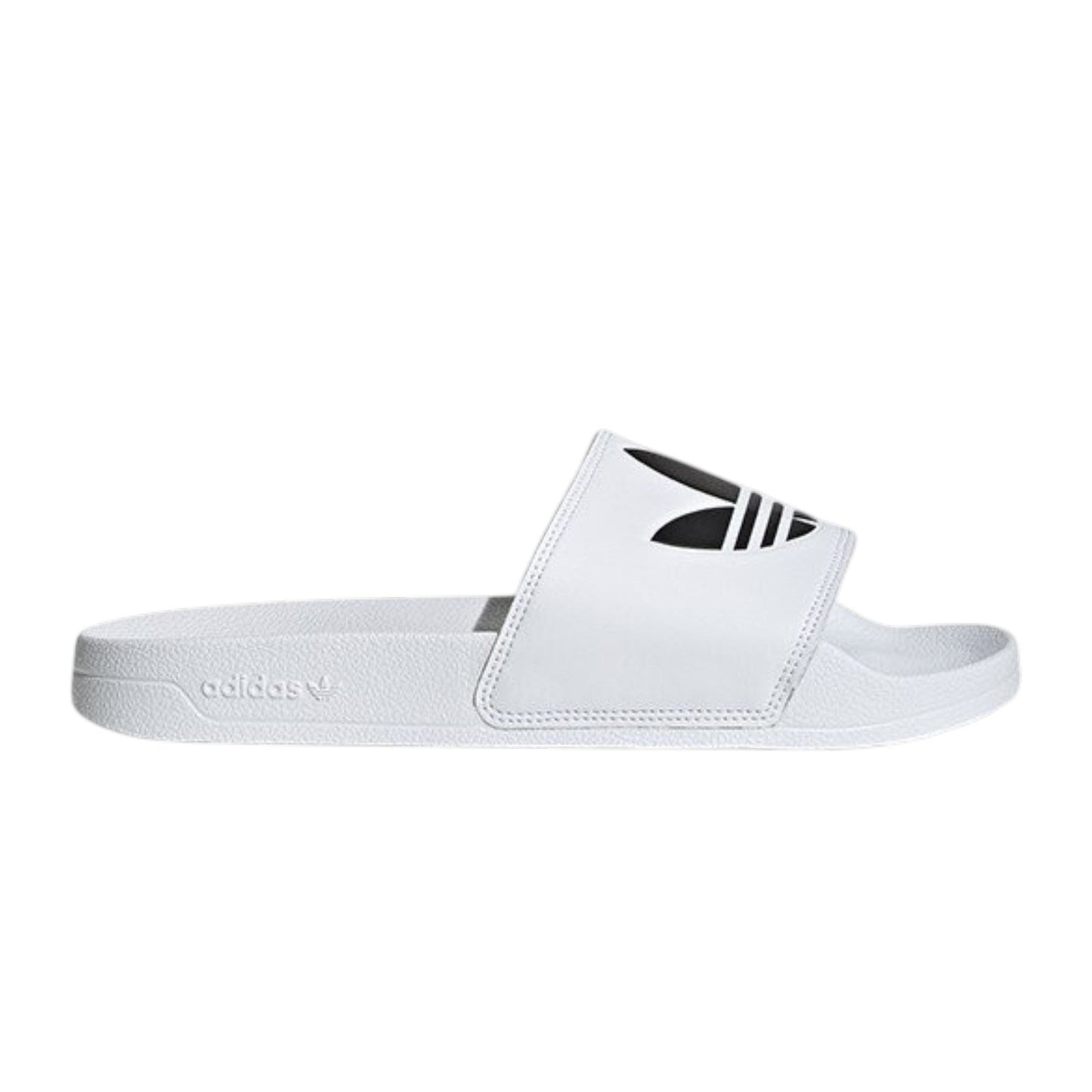 Men's Logo Patched Slipper,White