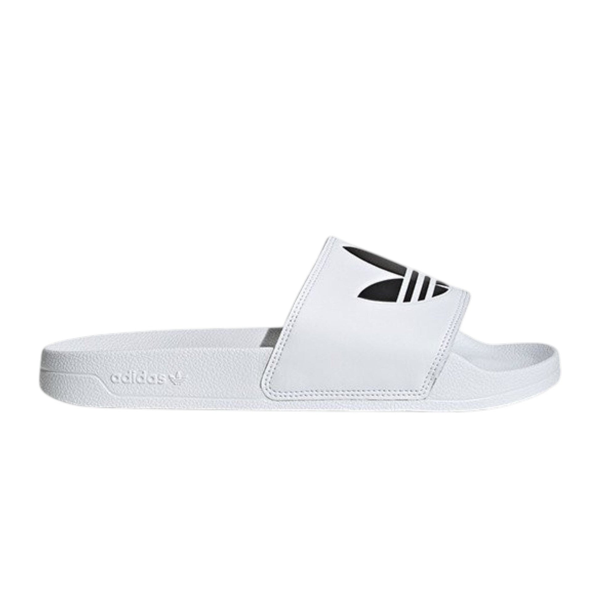 Men's Logo Patched Slipper,White