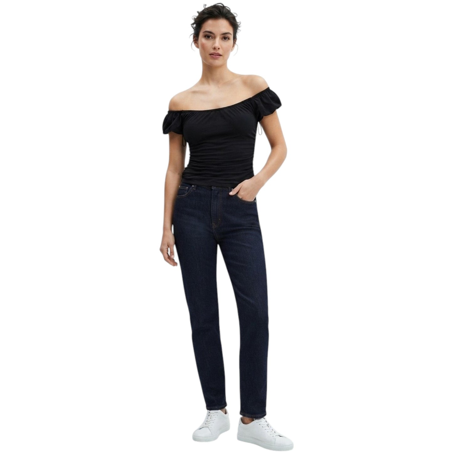 Women's Plain Top,Black