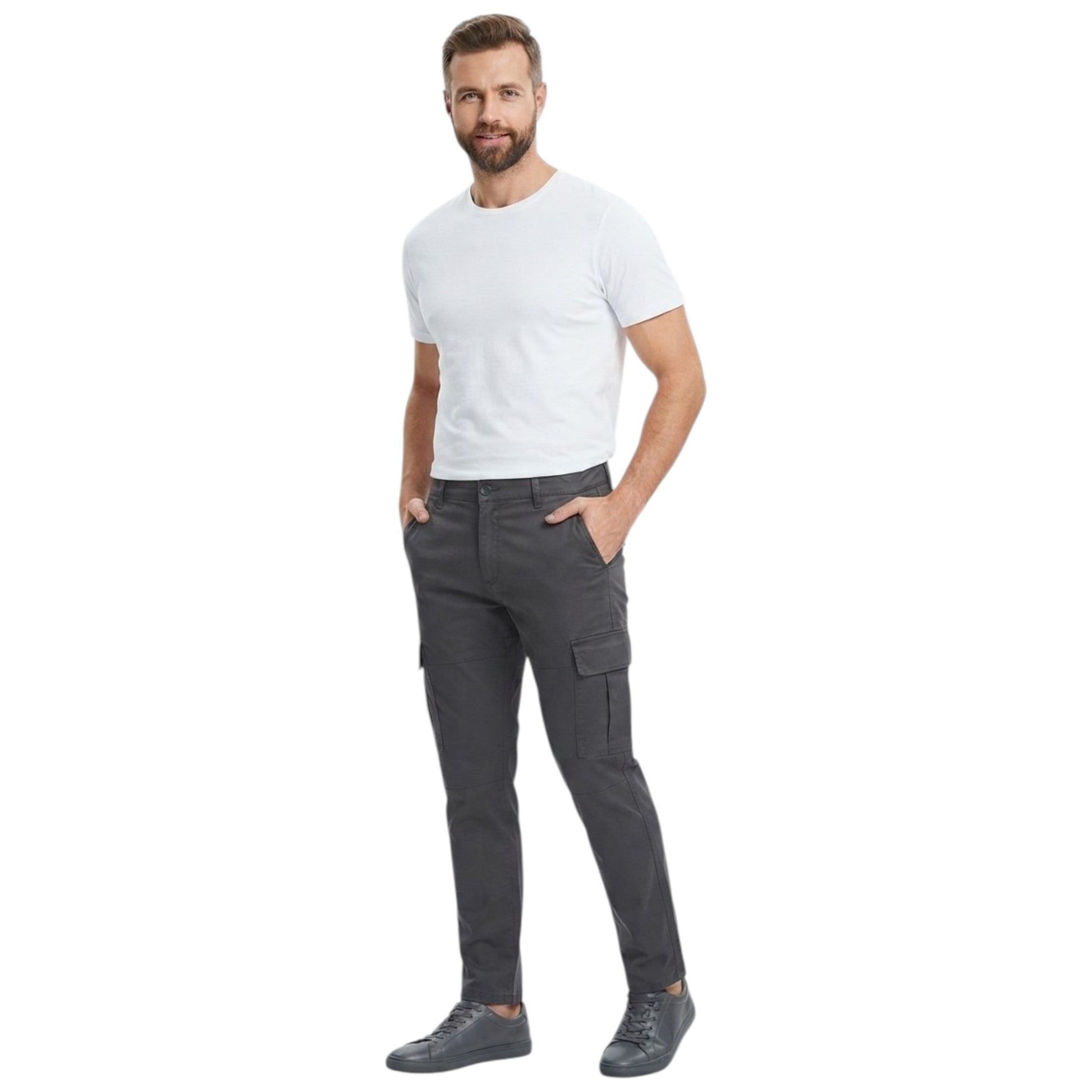 Men's Plain Pant,Grey