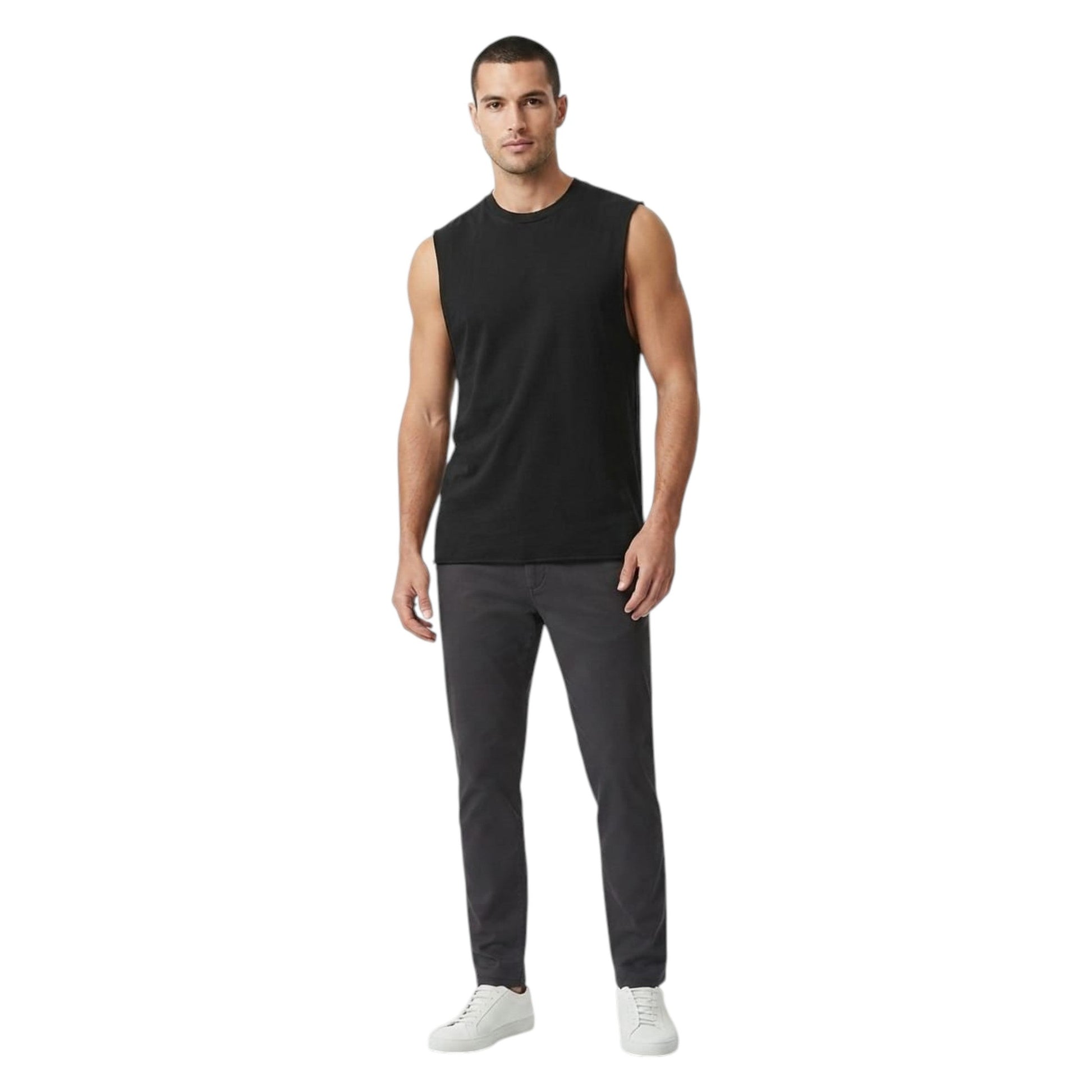 Men's Plain Top,Black