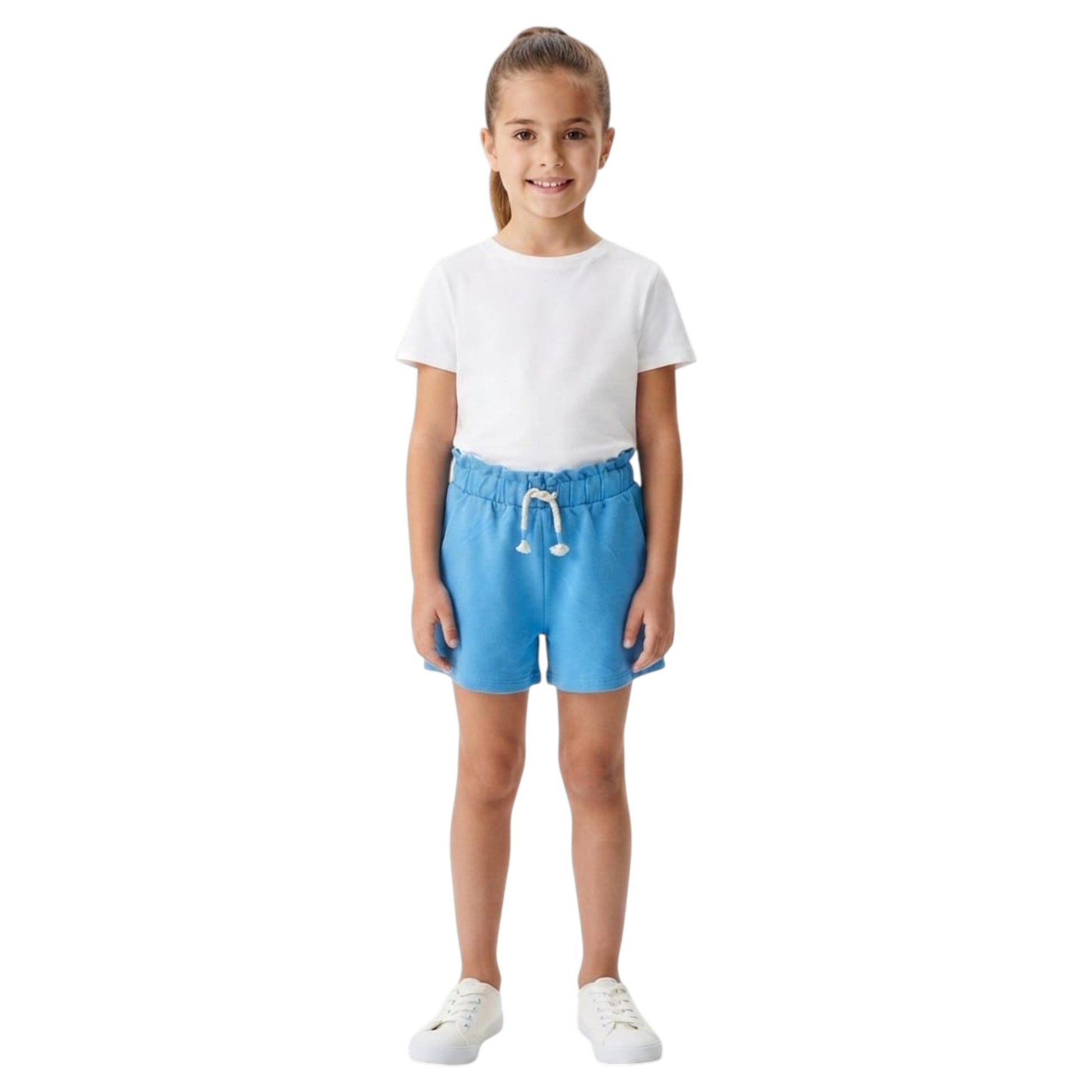 Kids Girl's Plain Short,Blue
