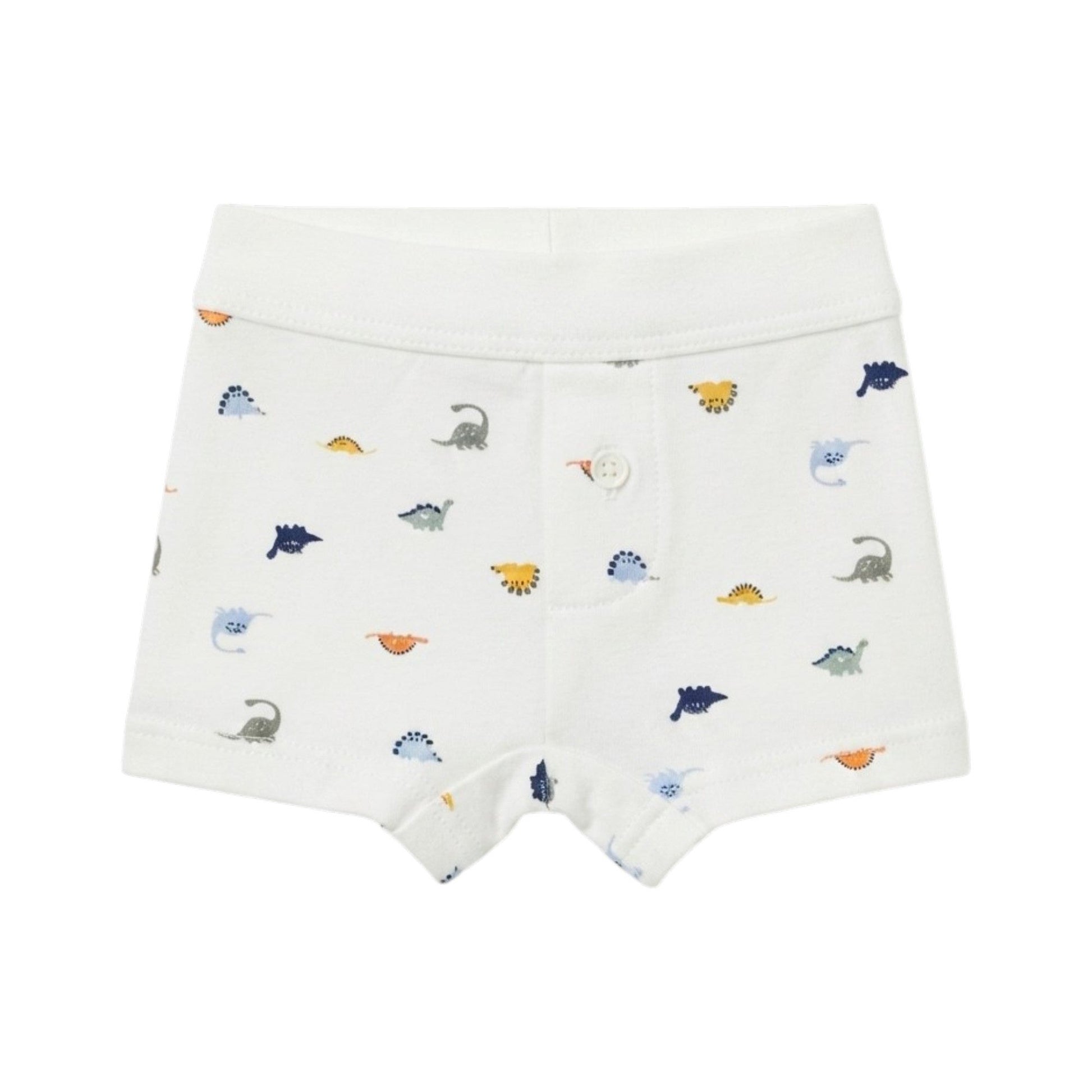 Kids Boy's Graphic Printed Boxer,White
