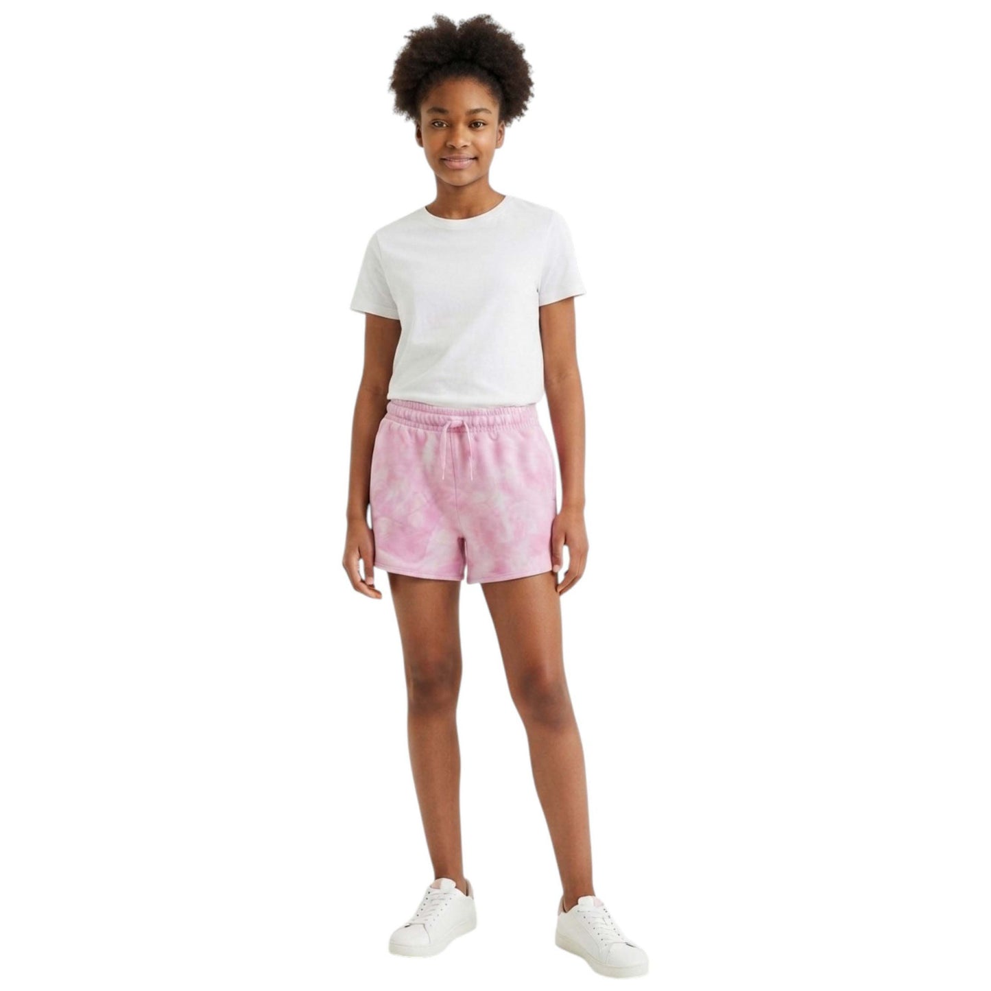 Kids Girl's Printed Short,Pink