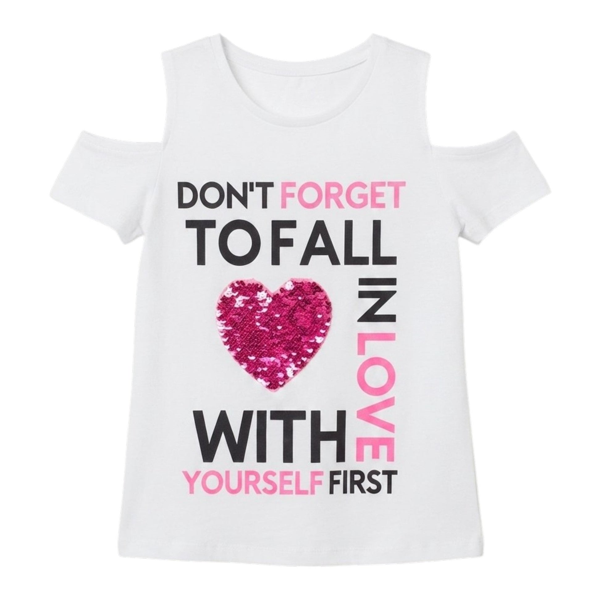 Kids Girl's Printed Top,White