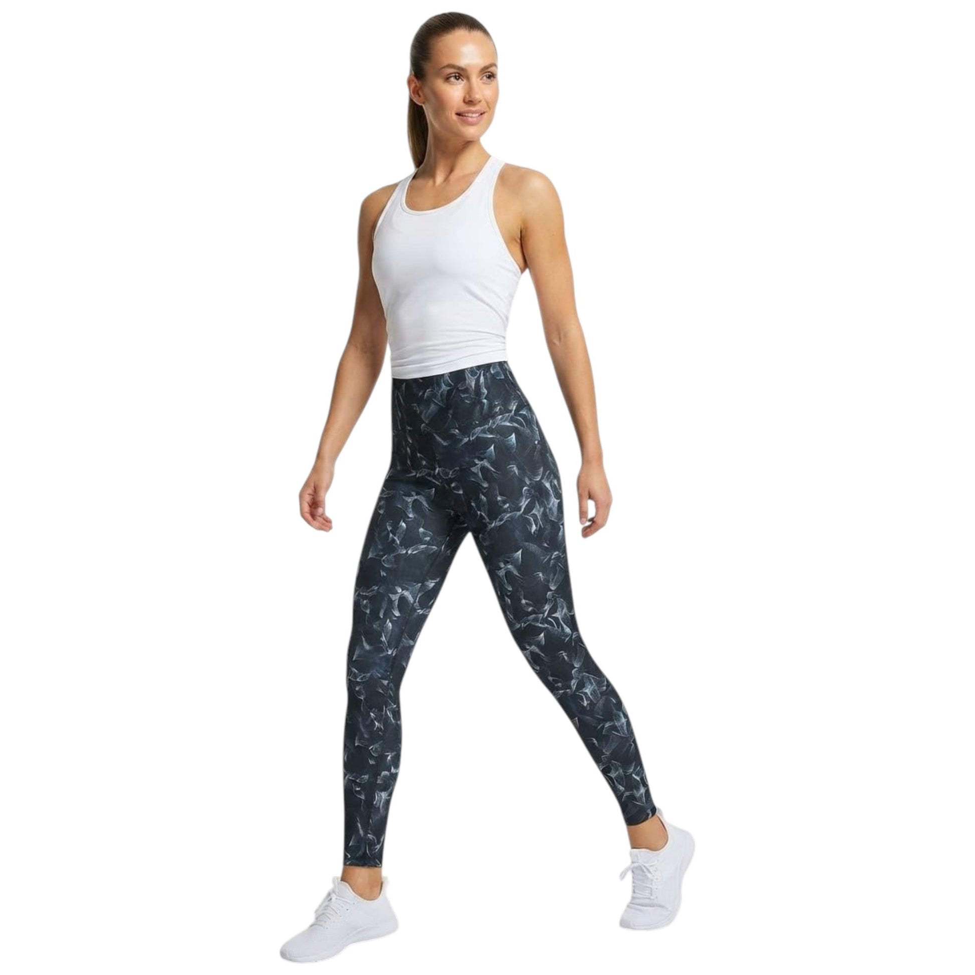 Women's Printed Sport Legging,Multi