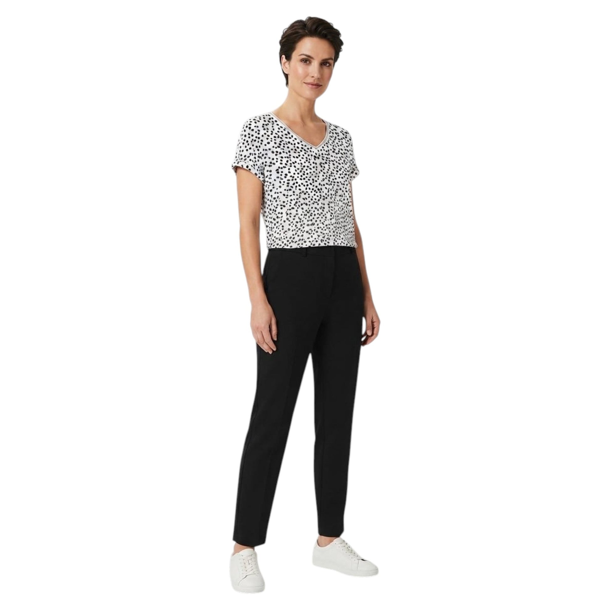 Women's Printed Top,White