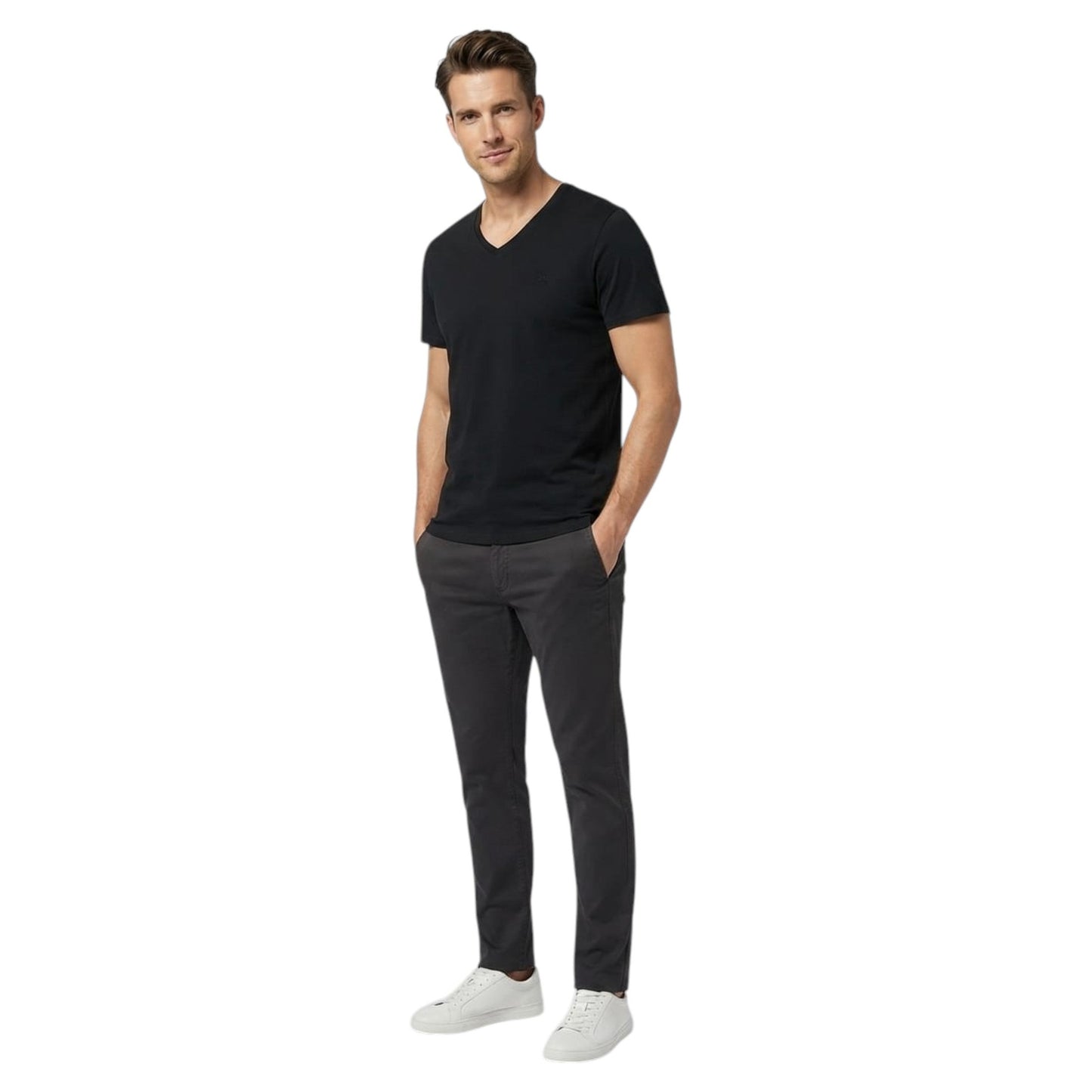Men's Plain Top,Black