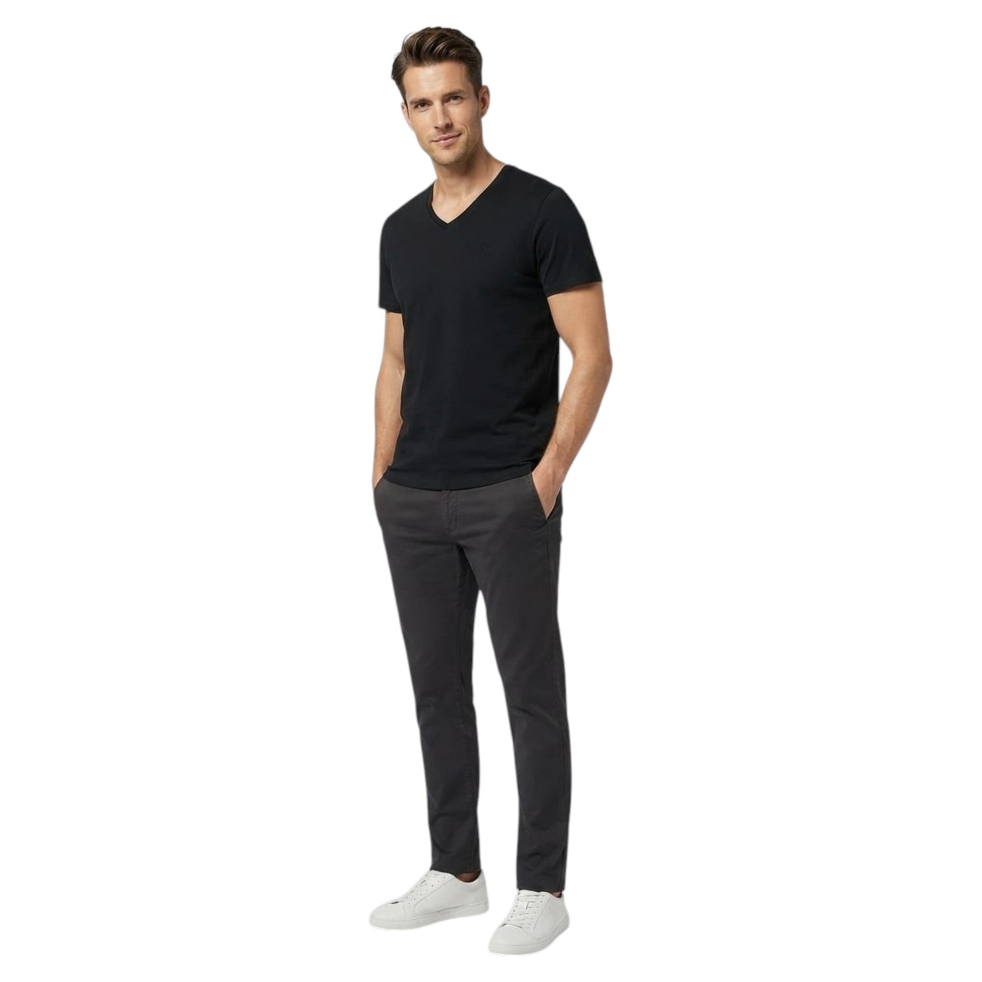 Men's Plain Top,Black
