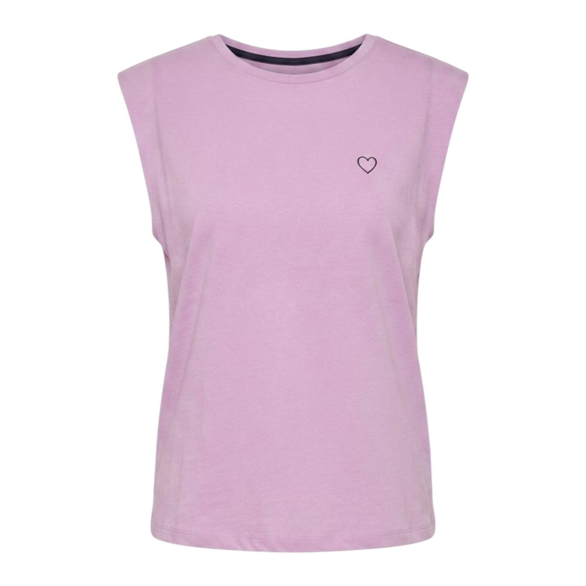 Kids Girl's Plain Top,Mauve